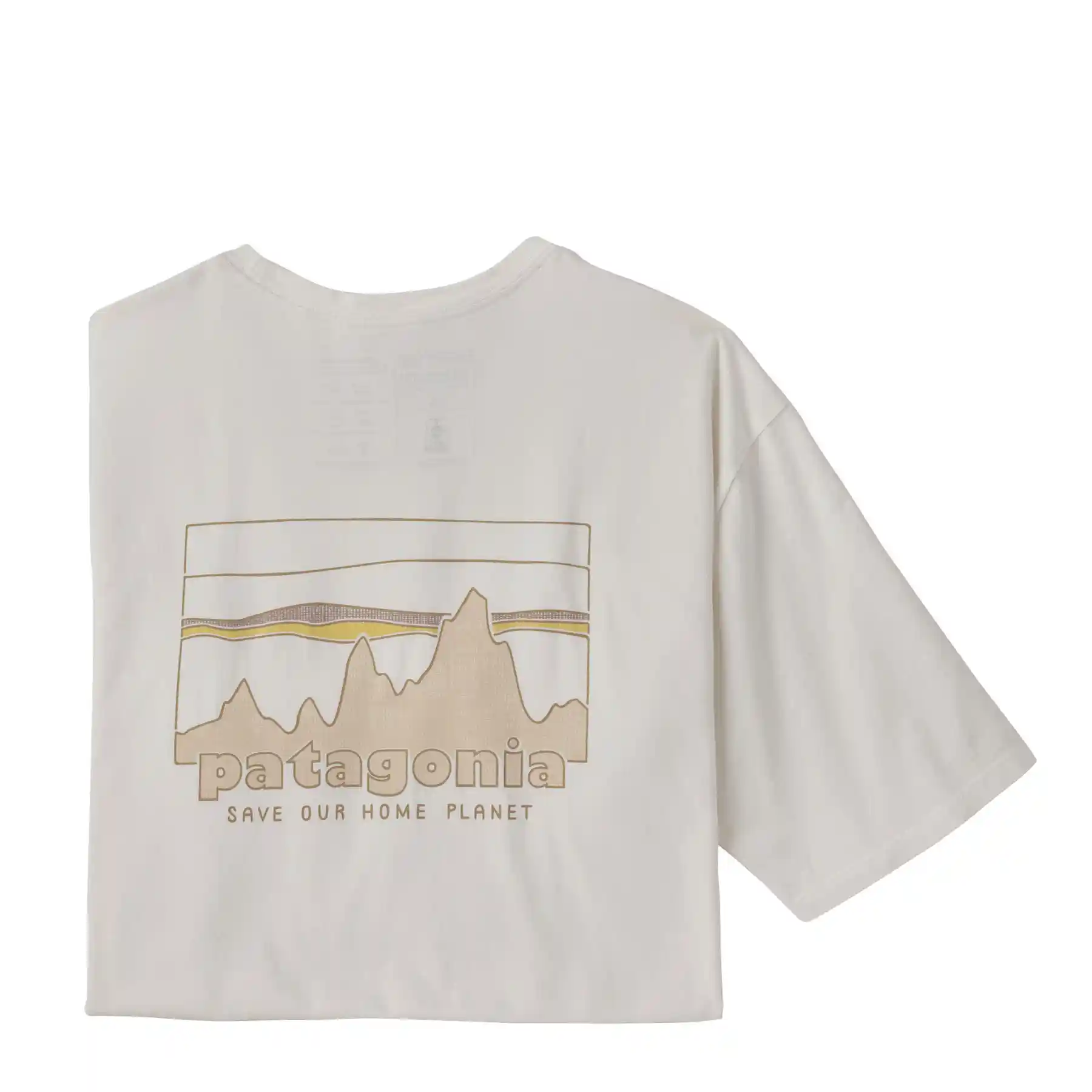 Patagonia '73 Skyline Organic T-Shirt, birch white
