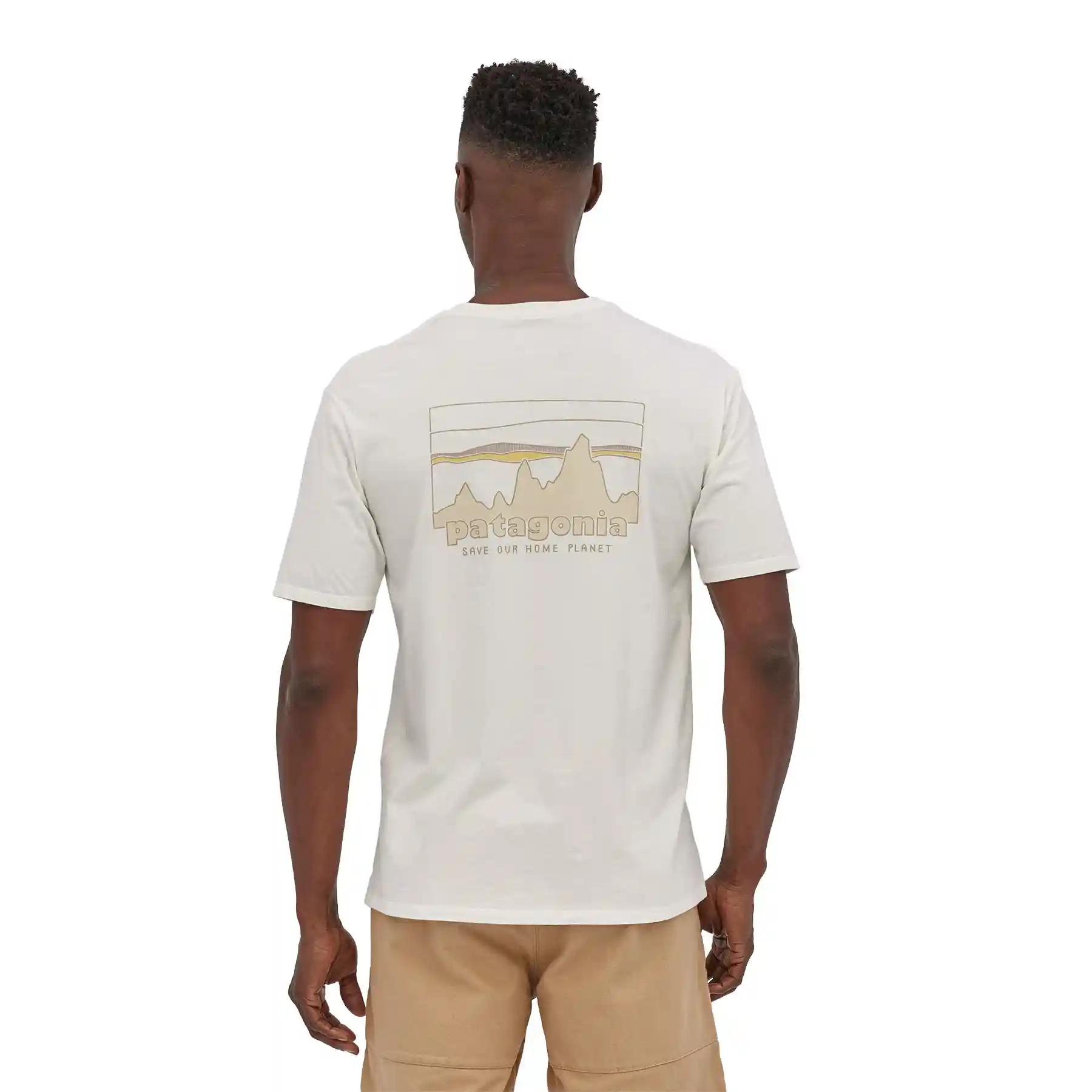 Patagonia '73 Skyline Organic T-Shirt, birch white - Image 3