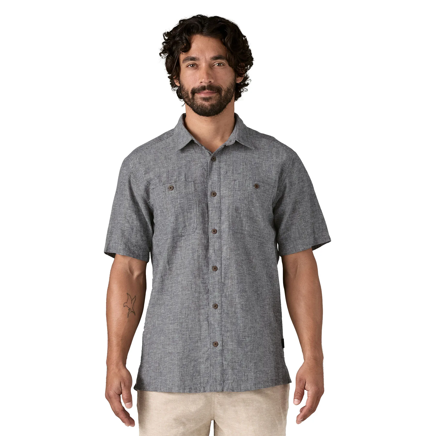 Patagonia Back Step Shirt, swell dobby: new navy