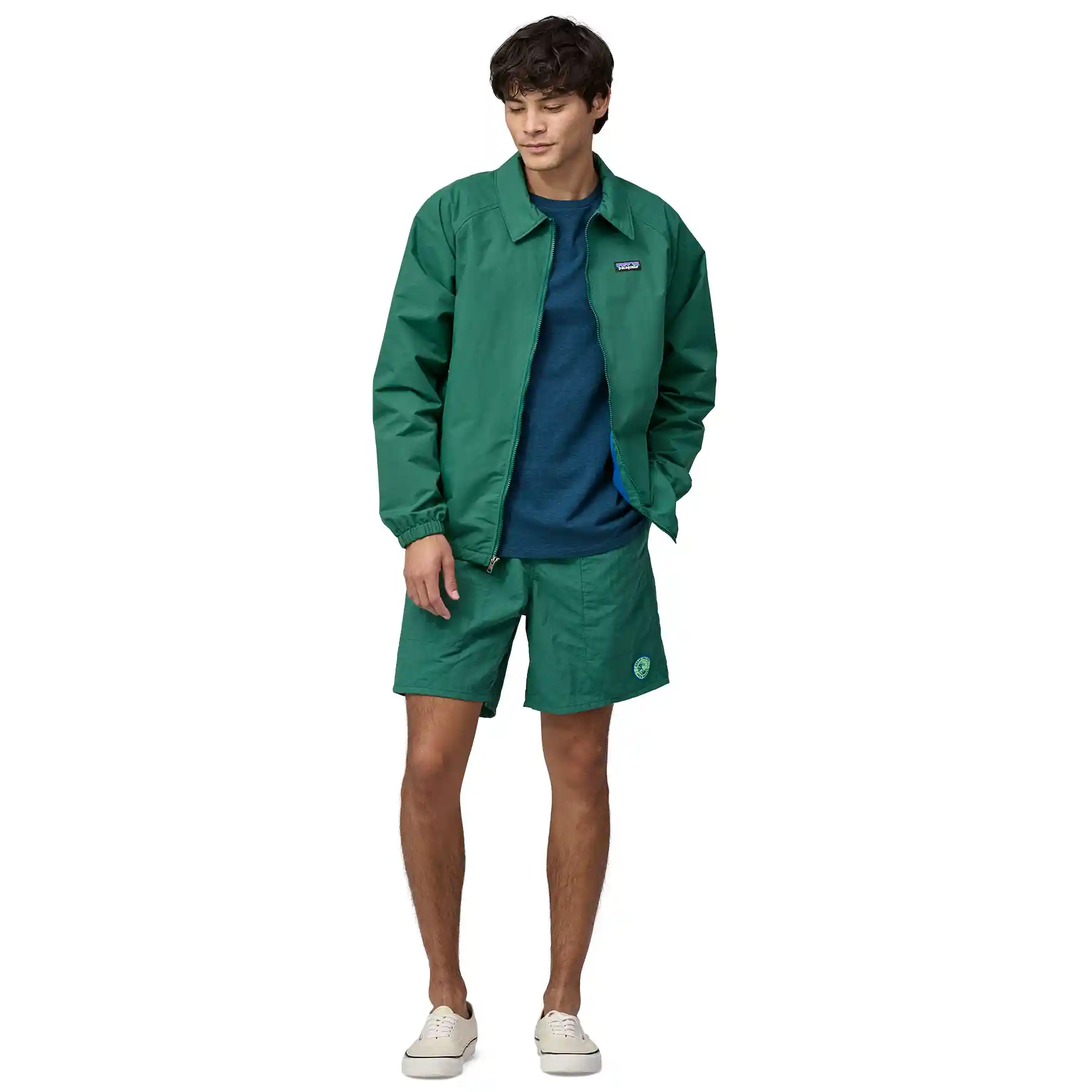 Patagonia Baggies Jacket, conifer green - Image 4