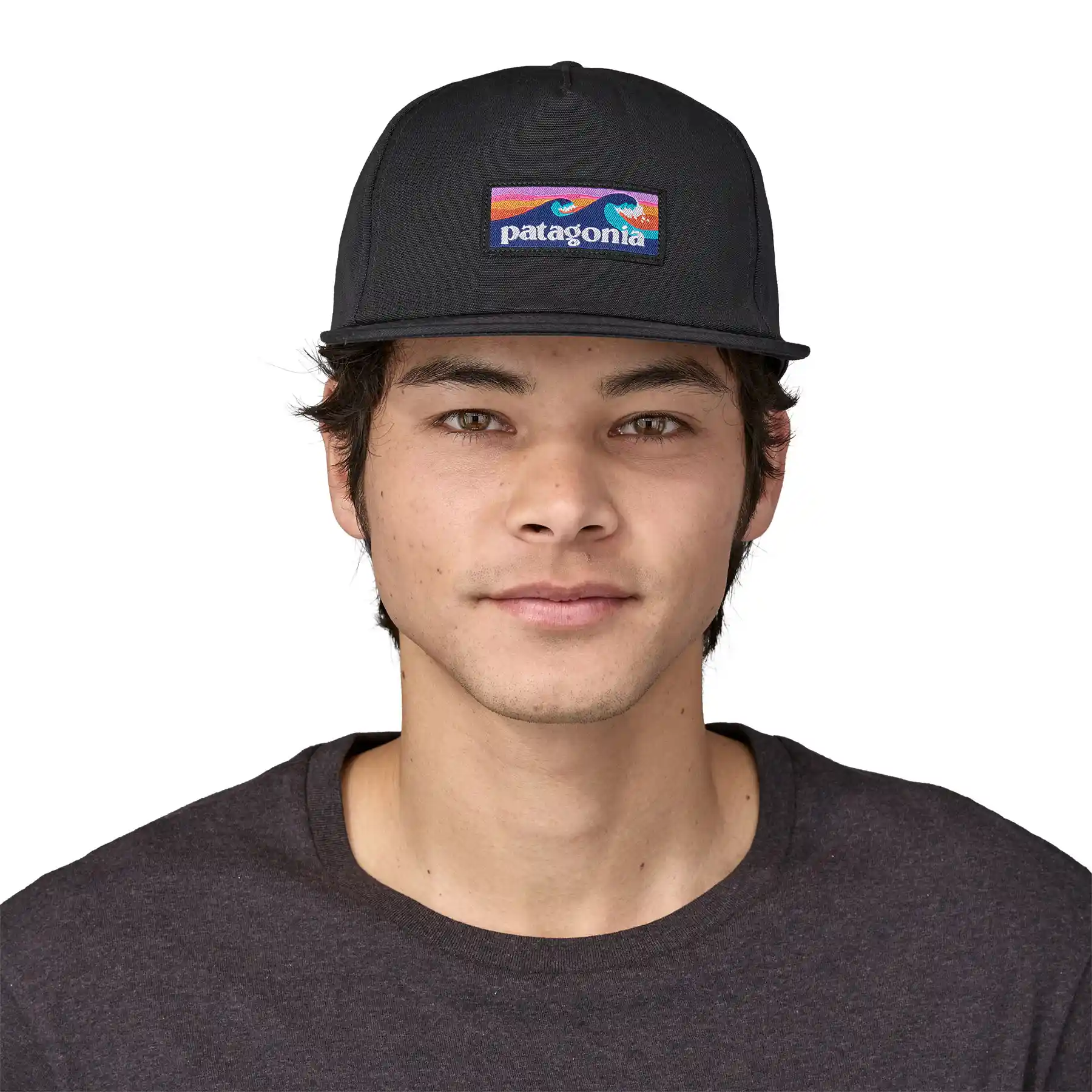Patagonia Boardshort Label Funfarer Cap, ink black - Image 2