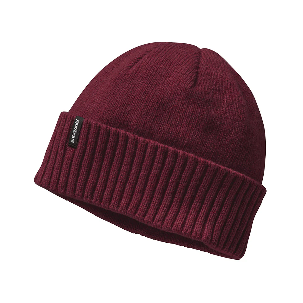 Patagonia Brodeo Beanie, Dark Ruby