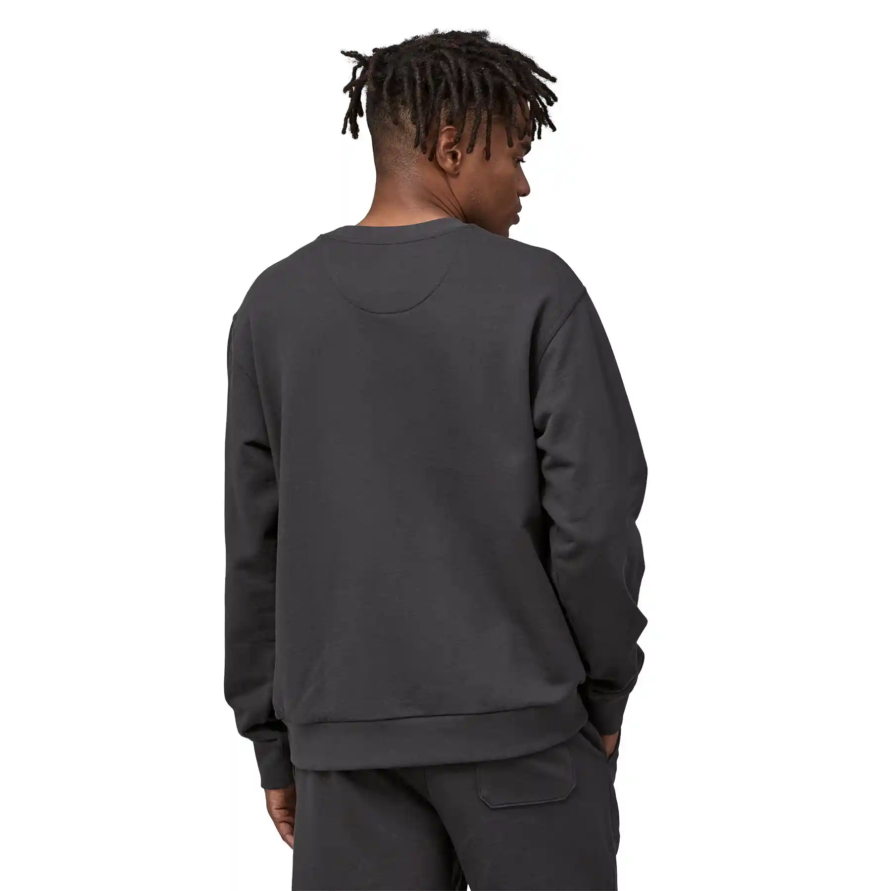 Patagonia Daily Crewneck Sweatshirt, ink black - Image 3