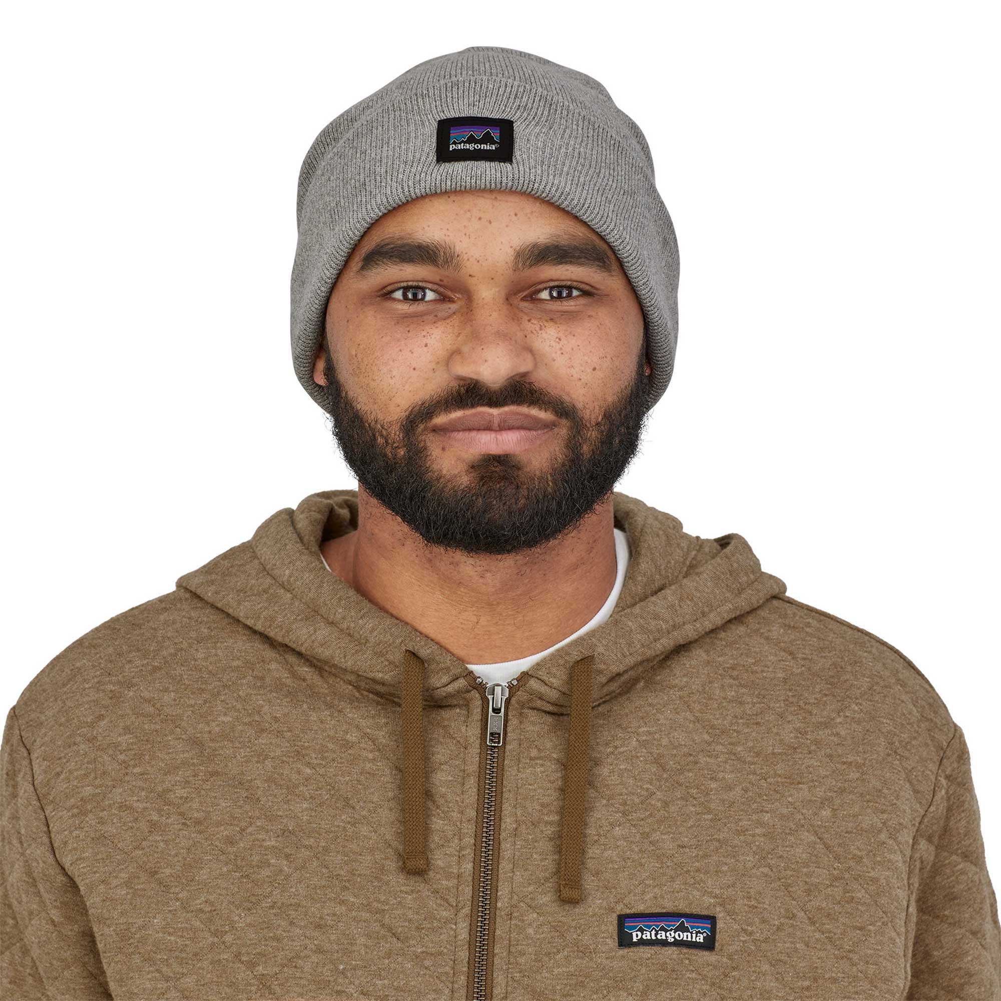 Patagonia Everyday Beanie, Salt Grey - Image 2