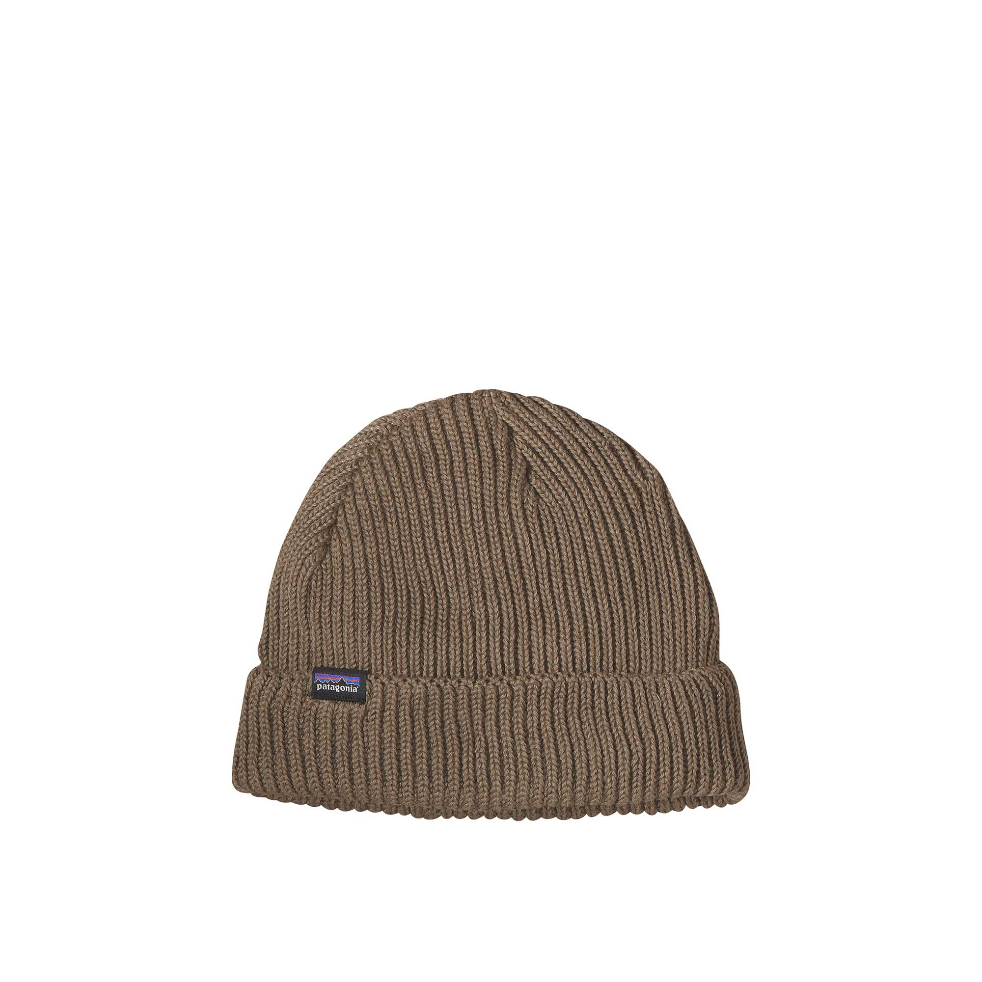 Patagonia Fishermans Rolled Beanie, Ash Tan