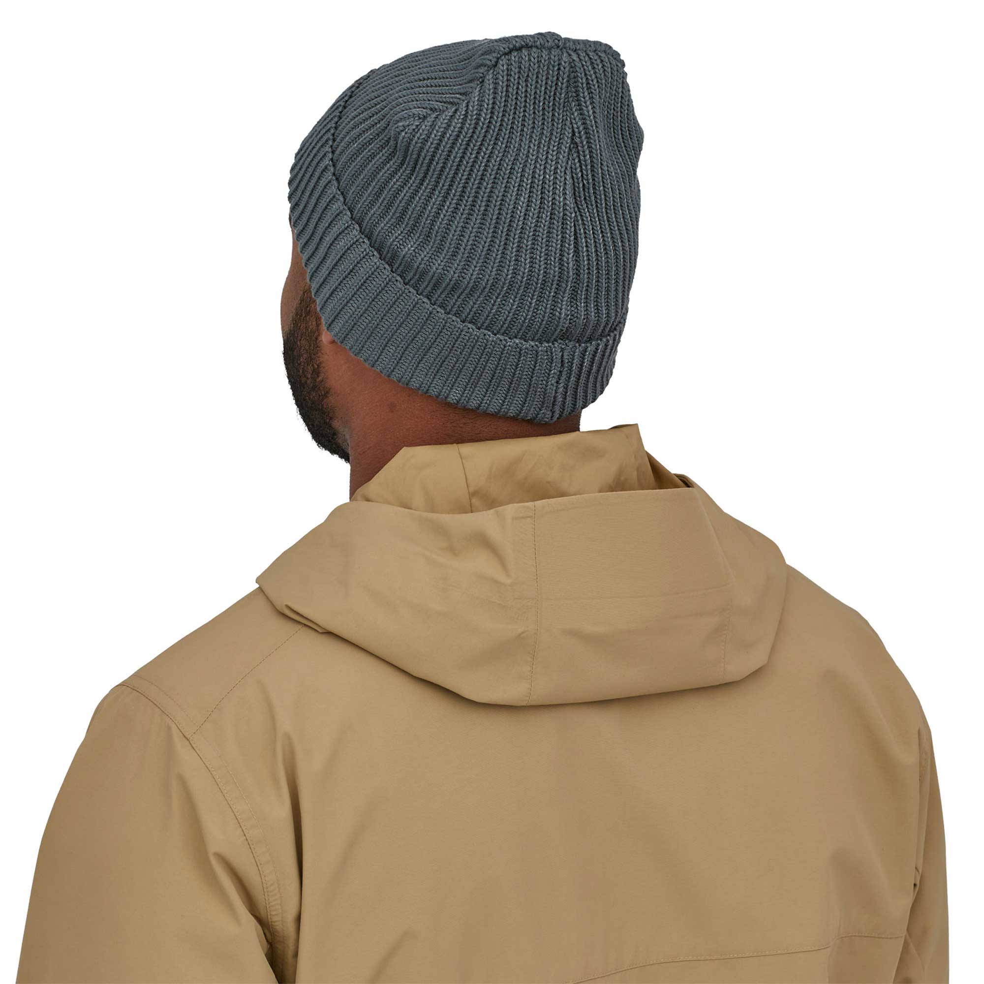 Patagonia Fishermans Rolled Beanie, Plume Grey - Image 3