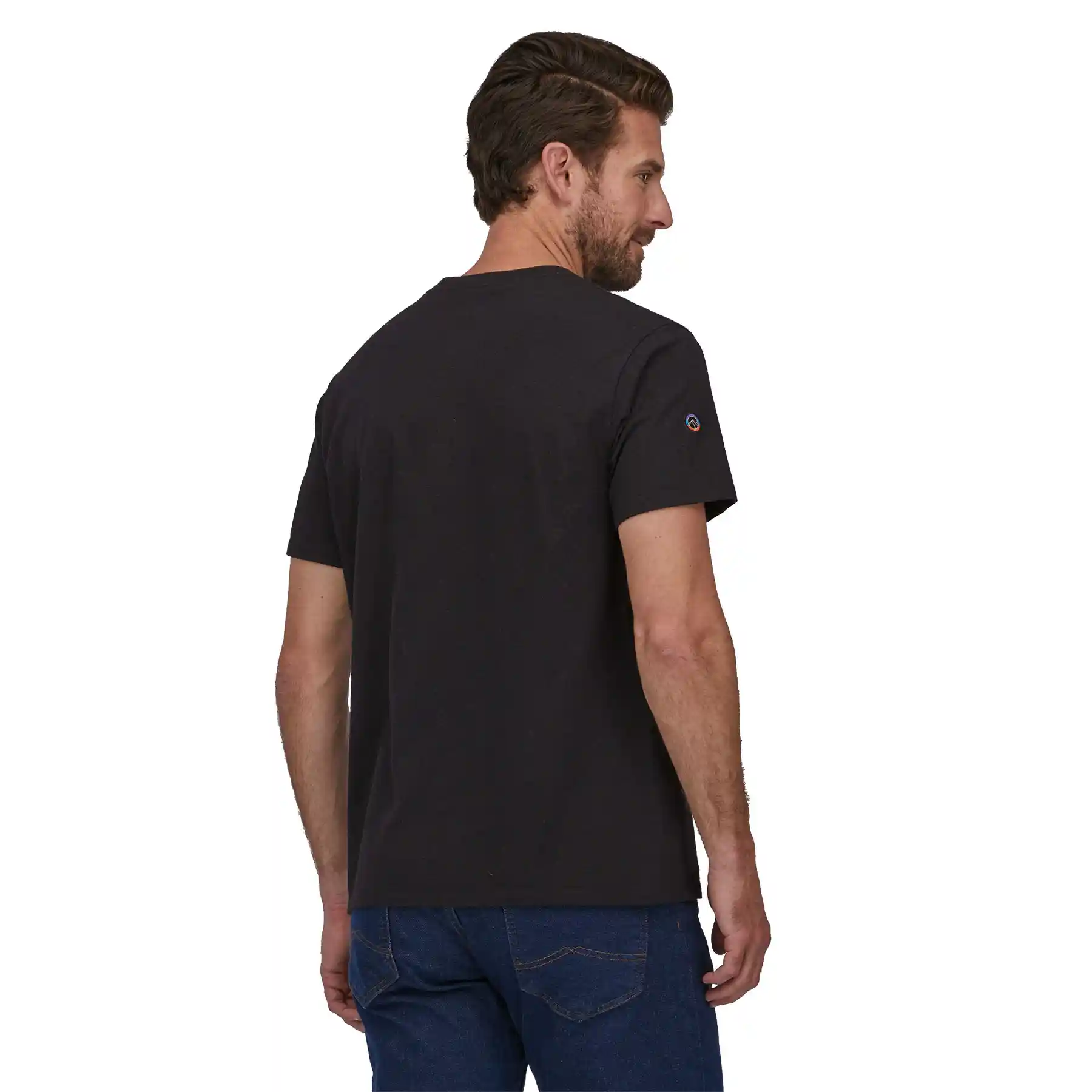 Patagonia Fitz Roy Icon Responsibili-Tee, ink black - Image 6