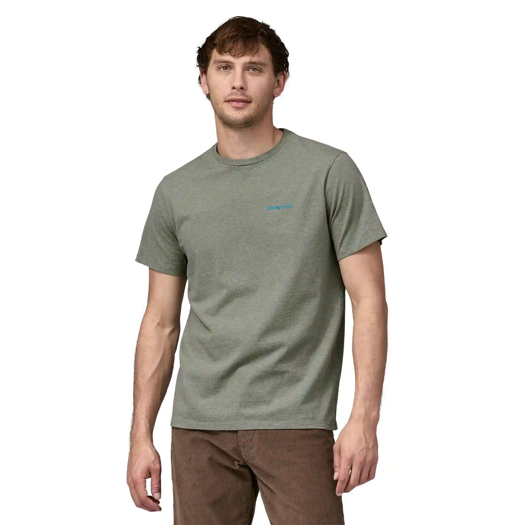Patagonia Fitz Roy Icon Responsibili-Tee, sleet green - Image 2