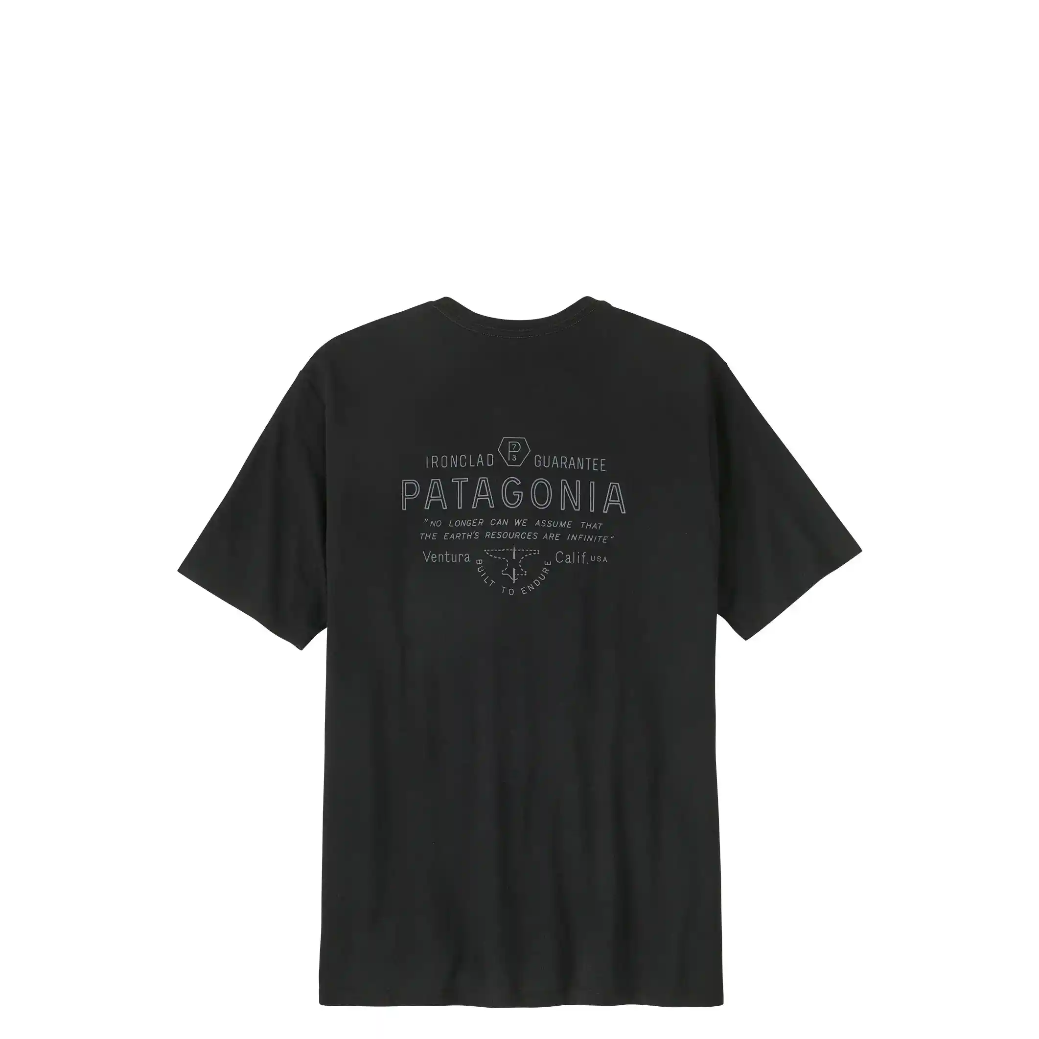 Patagonia Forge Mark Responsibili-Tee, black