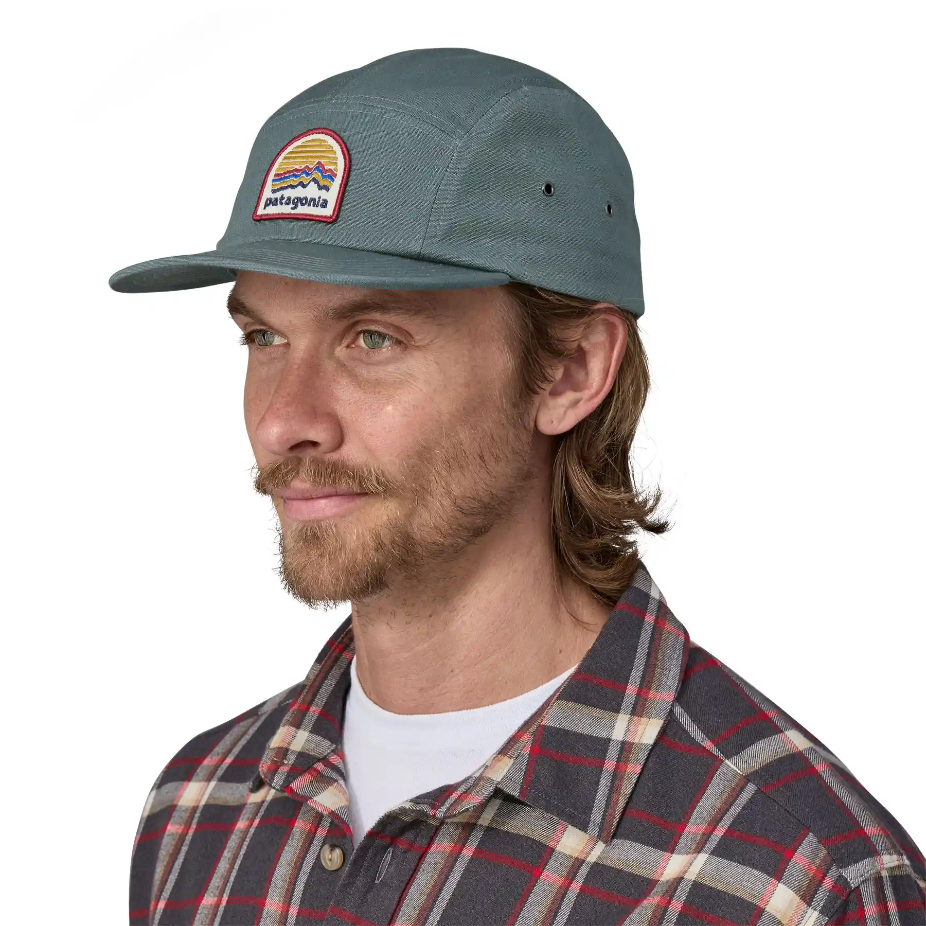 Patagonia Graphic Maclure Hat, ridge rise moonlight: nouveau green - Image 2