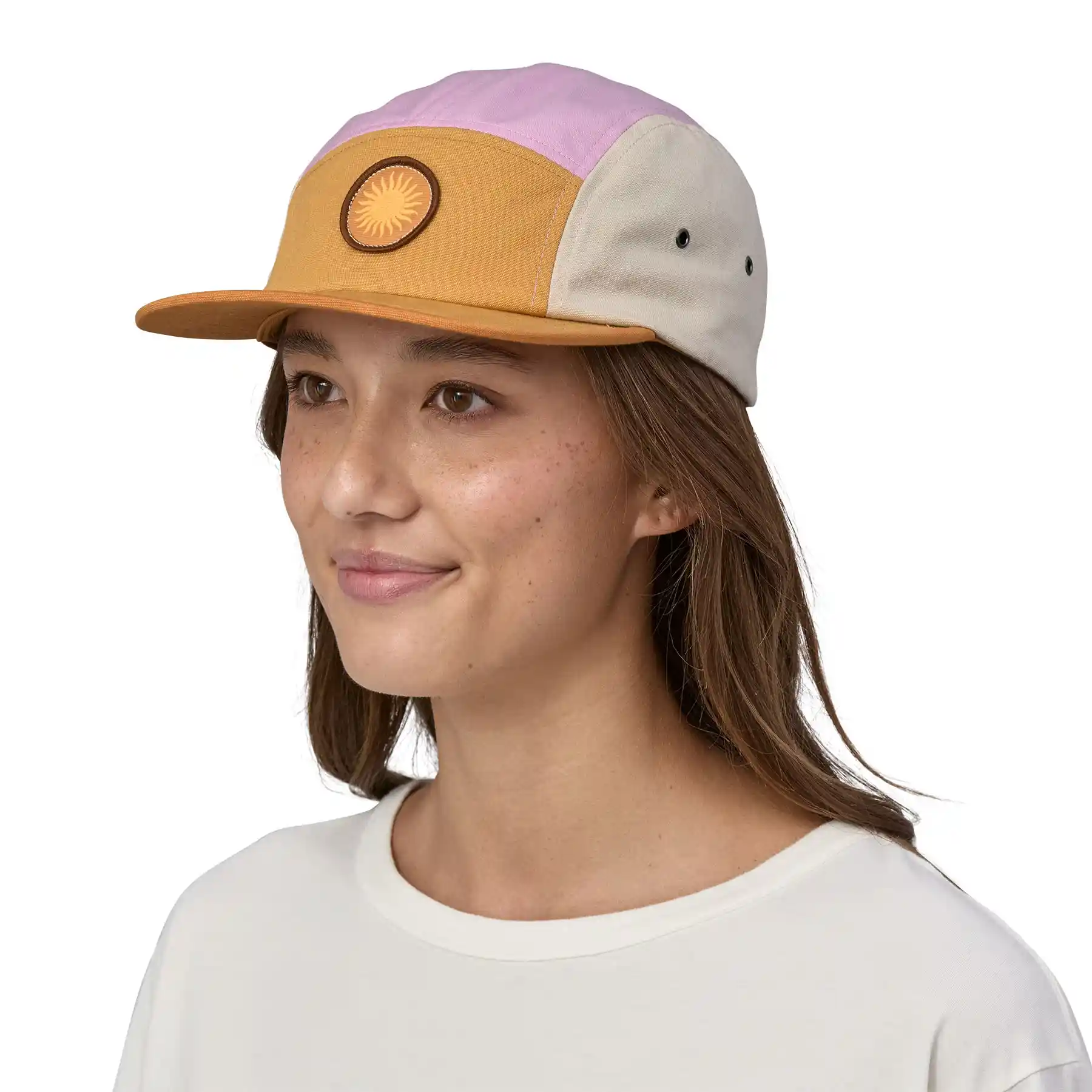 Patagonia Graphic Maclure Hat, spirited sun: pufferfish gold - Image 2