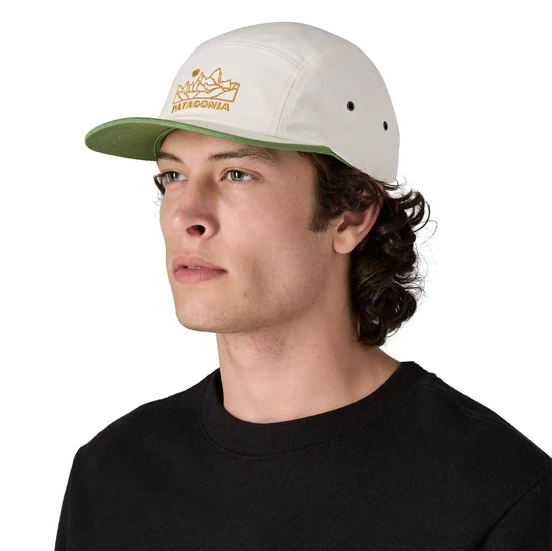 Patagonia Graphic Maclure Hat, trailways terrain: birch white - Image 2