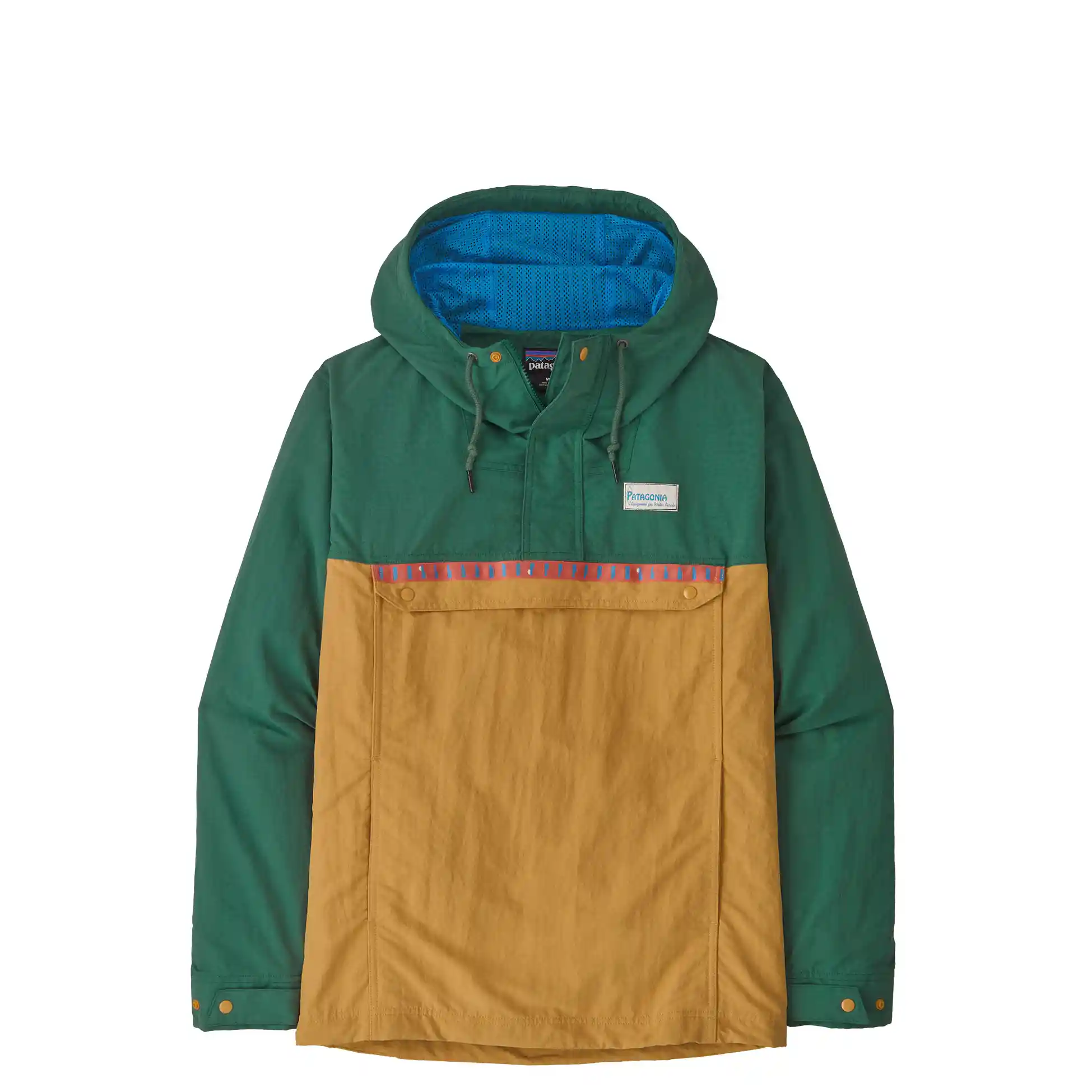 Patagonia Isthmus Anorak, pufferfish gold