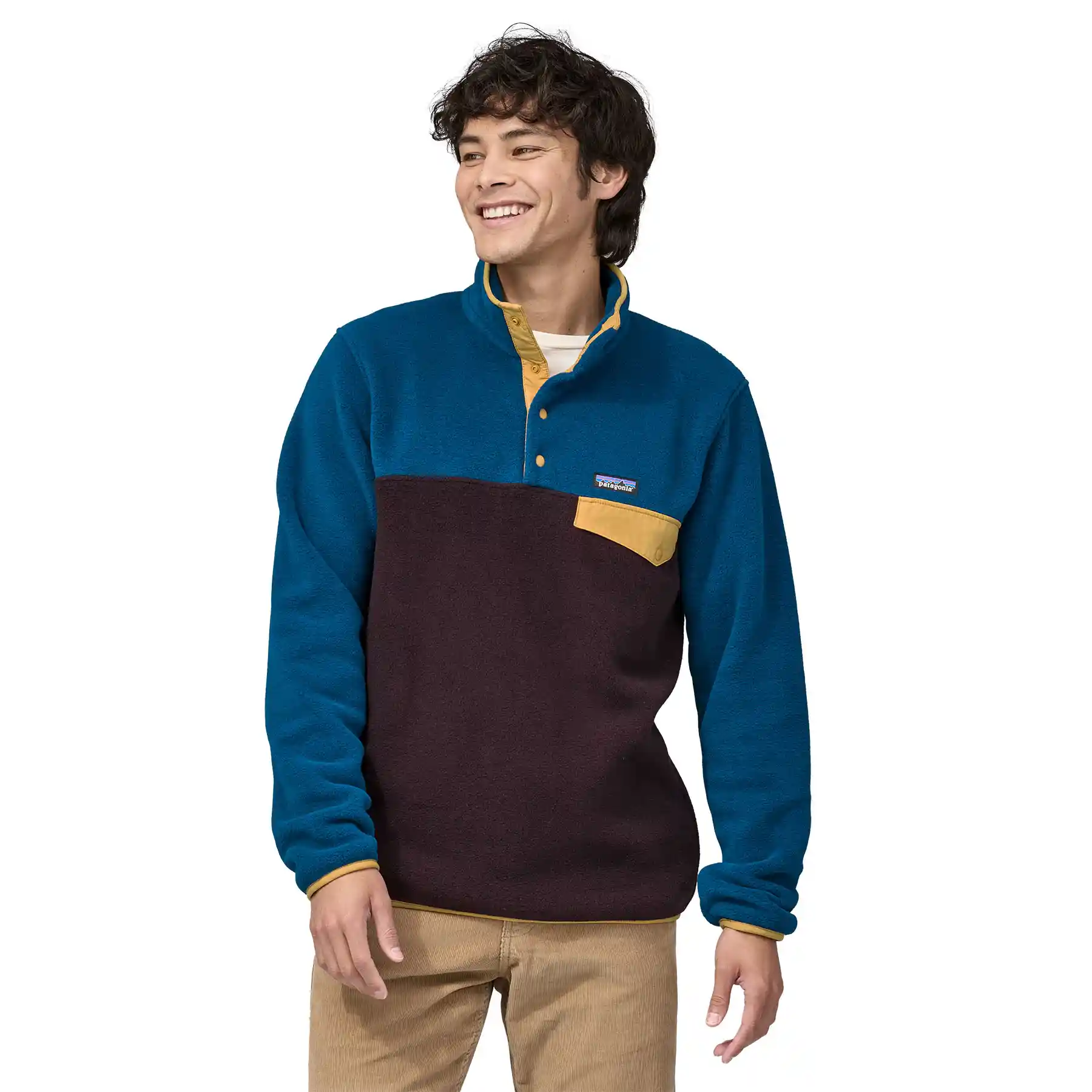 Patagonia Lightweight Synchilla Snap-T Pullover, obsidian plum - Image 2