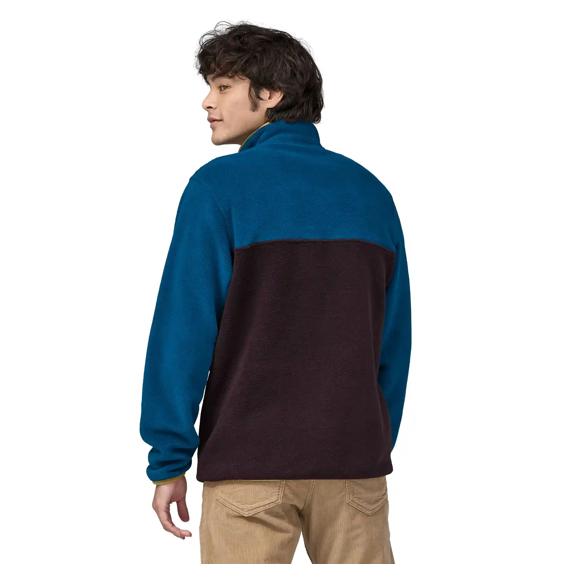 Patagonia Lightweight Synchilla Snap-T Pullover, obsidian plum - Image 3