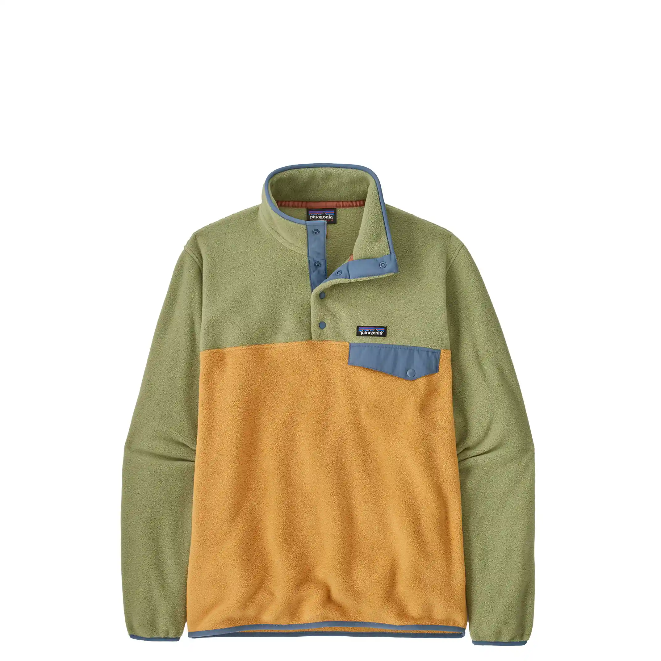 Patagonia Lightweight Synchilla Snap-T Pullover, pufferfish gold