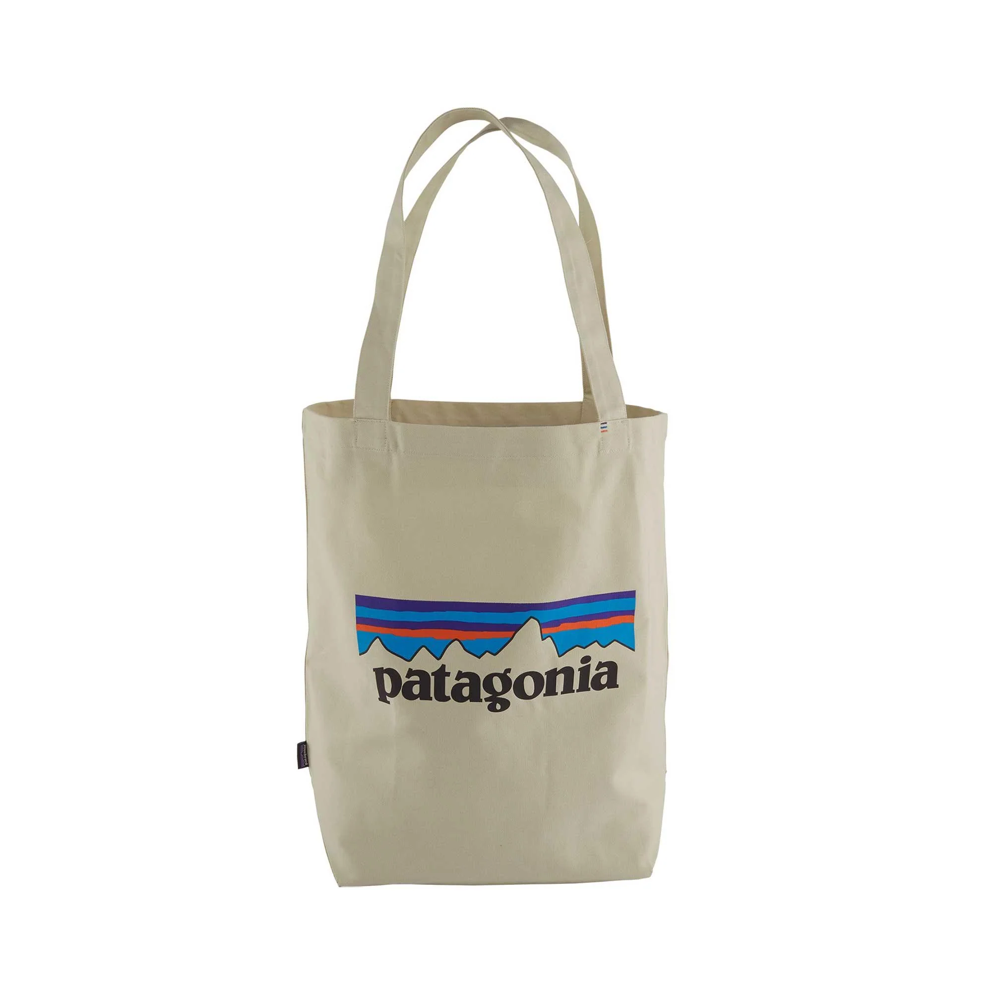 Patagonia Market Tote - P-6 Logo: Bleached stone