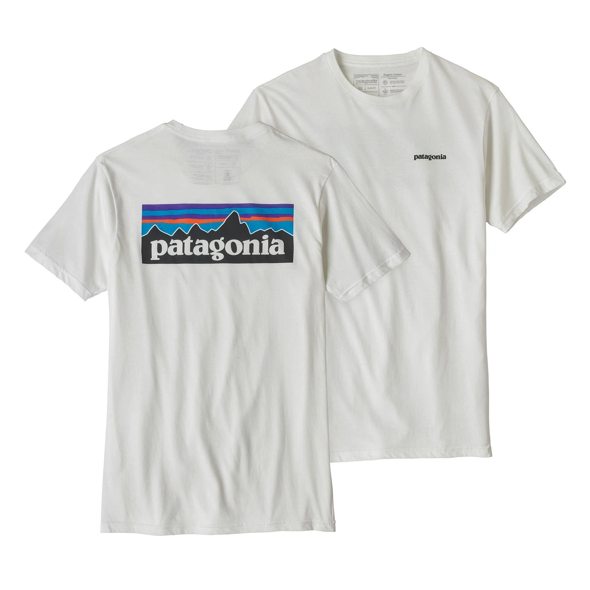 Patagonia Men's P-6 Logo Organic t-shirt