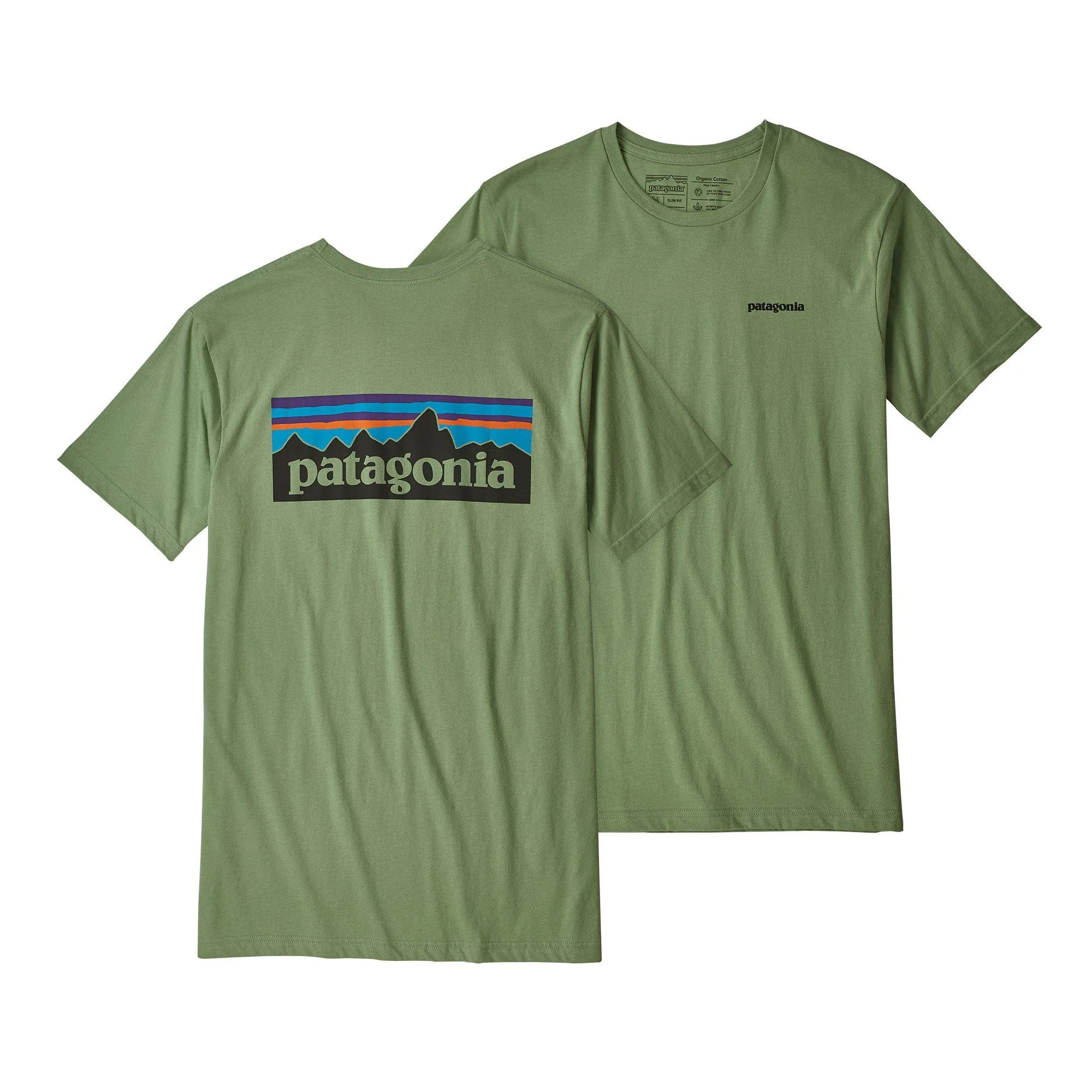 Patagonia Men's P-6 Logo Organic t-shirt