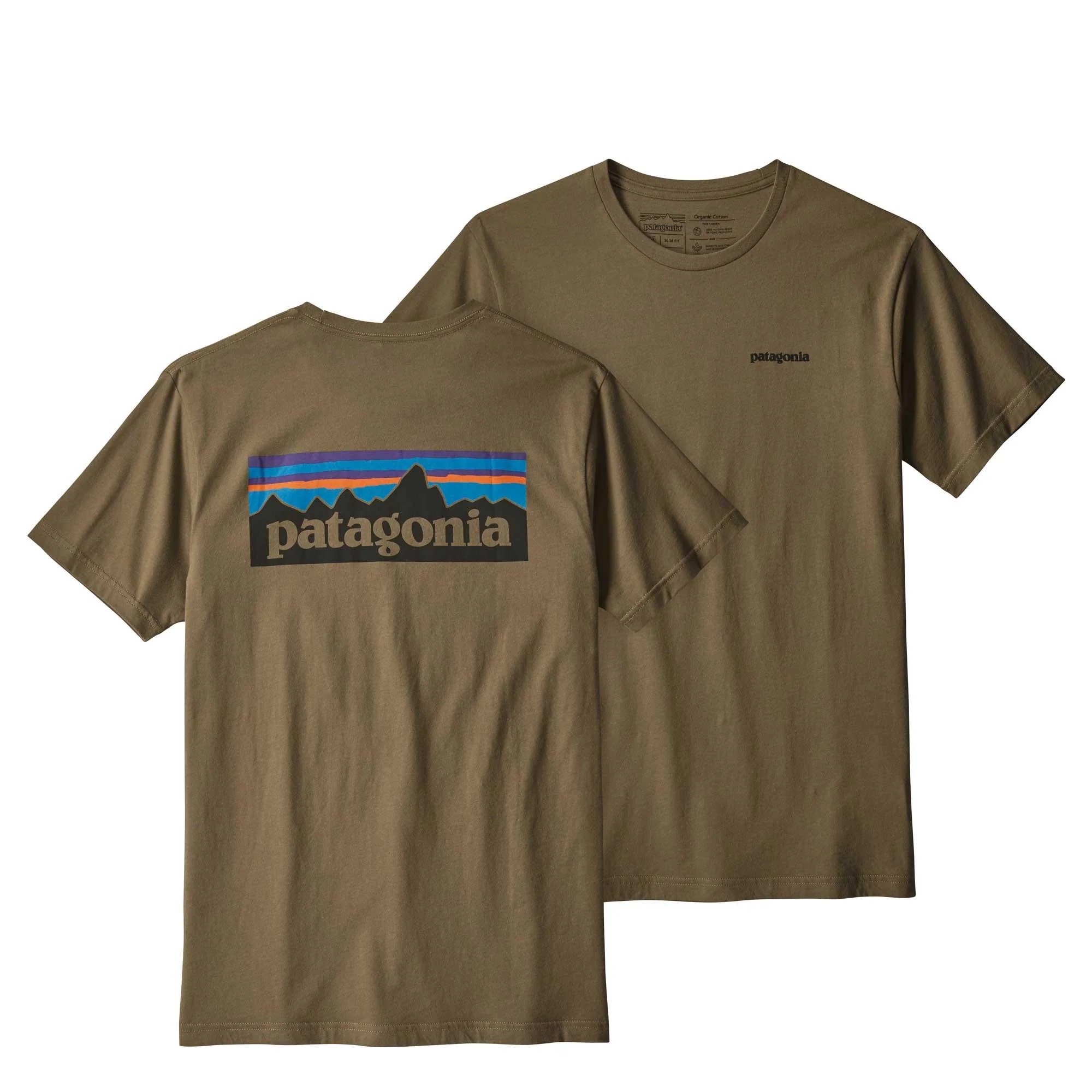 Patagonia Men's P-6 Logo Organic T-Shirt