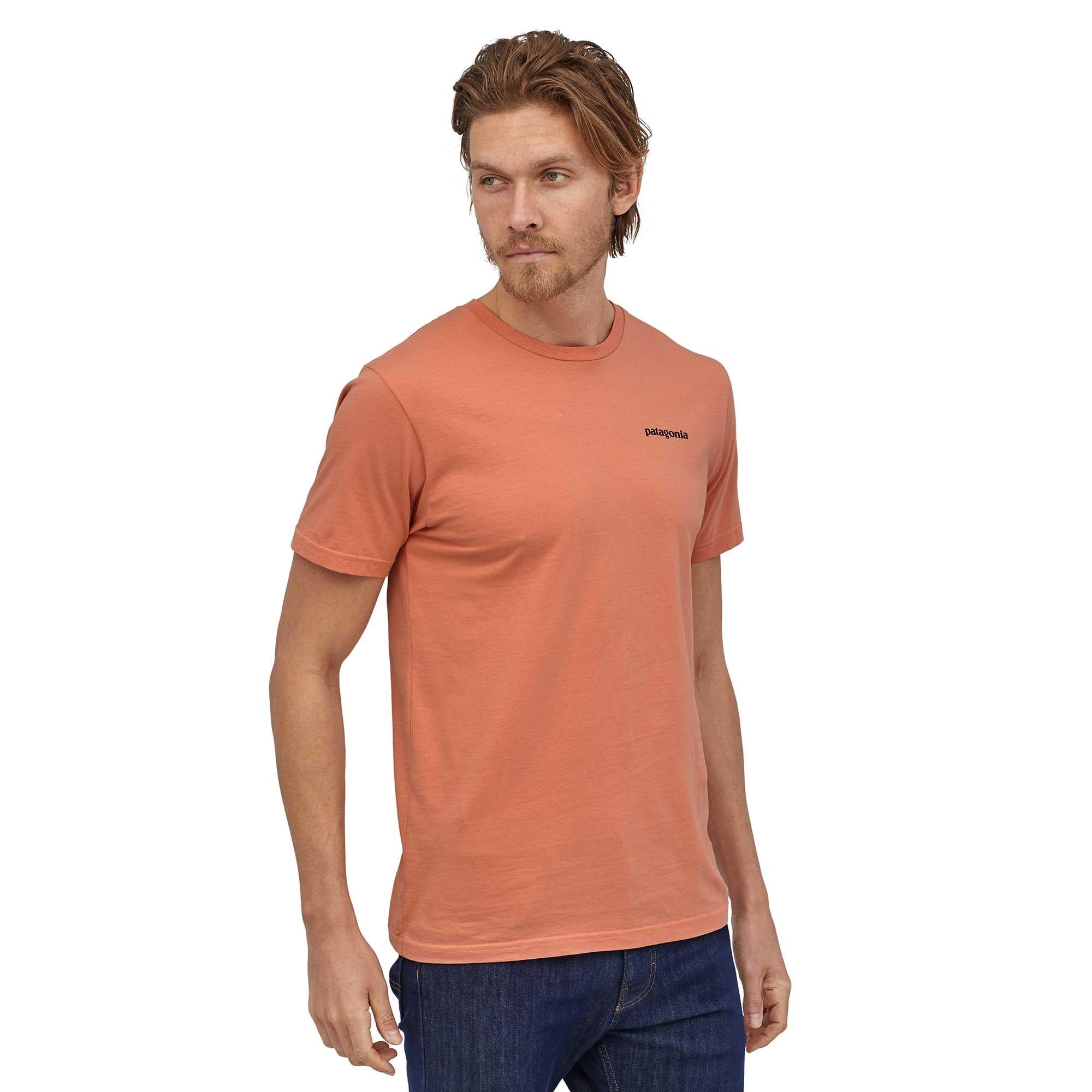 Patagonia Men's P-6 Logo Organic t-shirt - Image 2