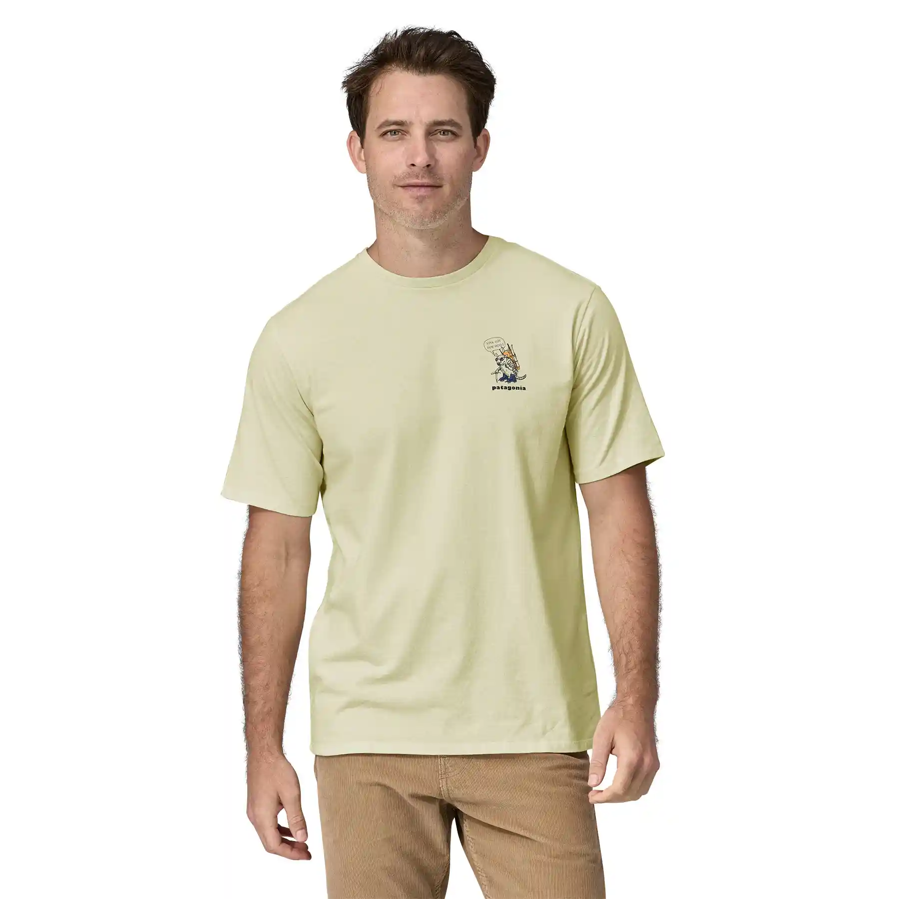 Patagonia Men's 50 Year Responsibili-Tee, fun hogs: birch white - Image 3
