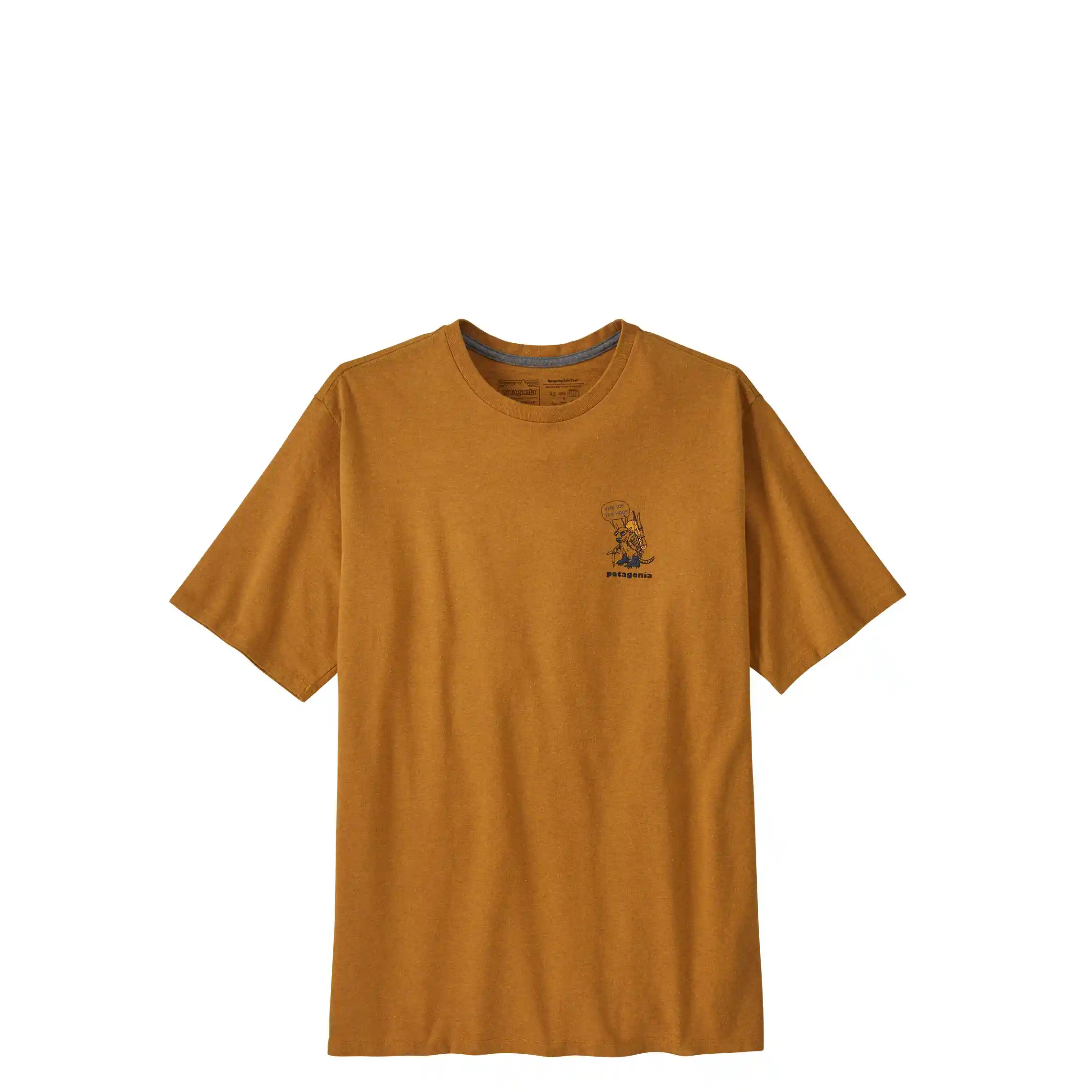 Patagonia Men's 50 Year Responsibili-Tee, fun hogs: dried mango