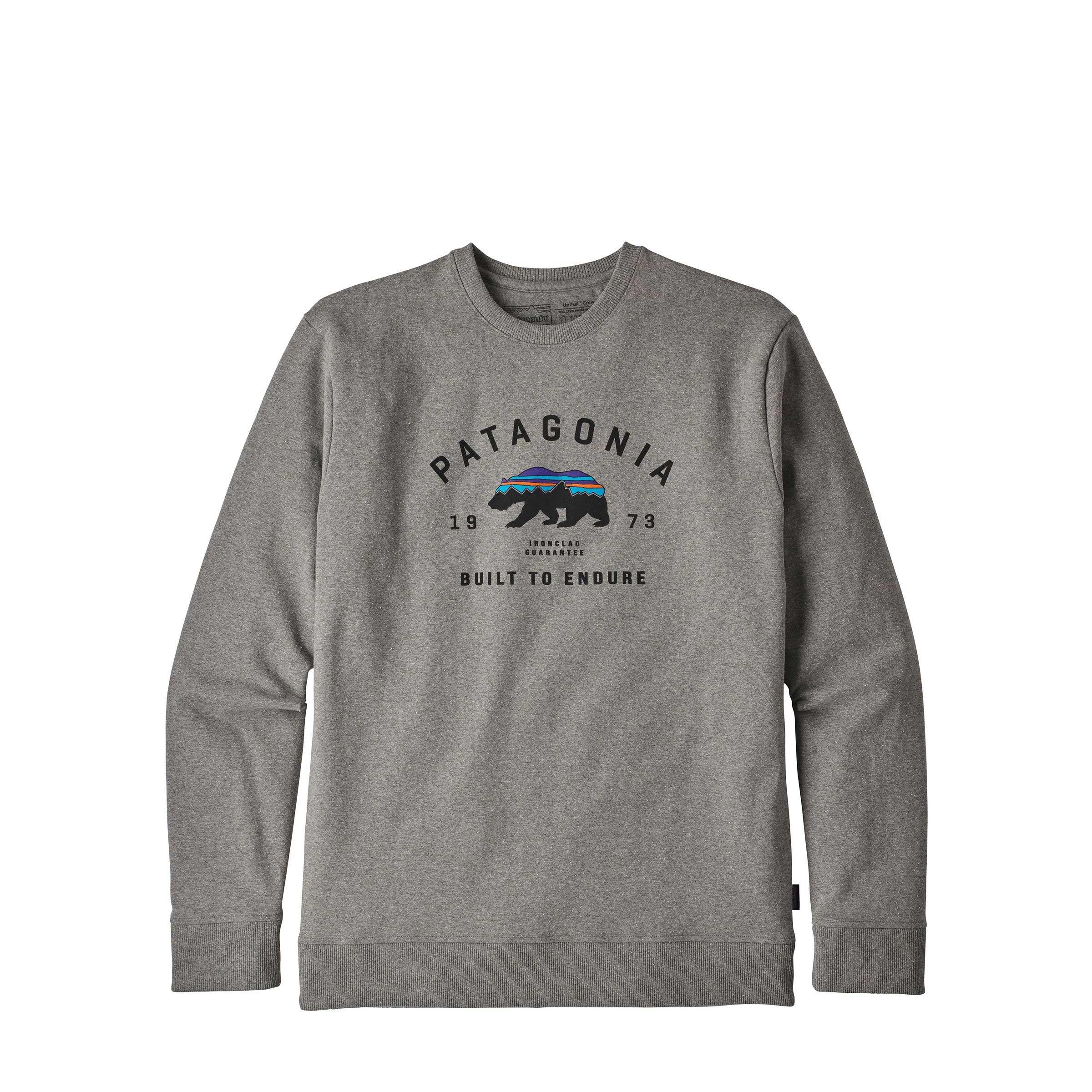 Patagonia Mens Arched Fitzroy Bear Uprisal crew sweatshirt