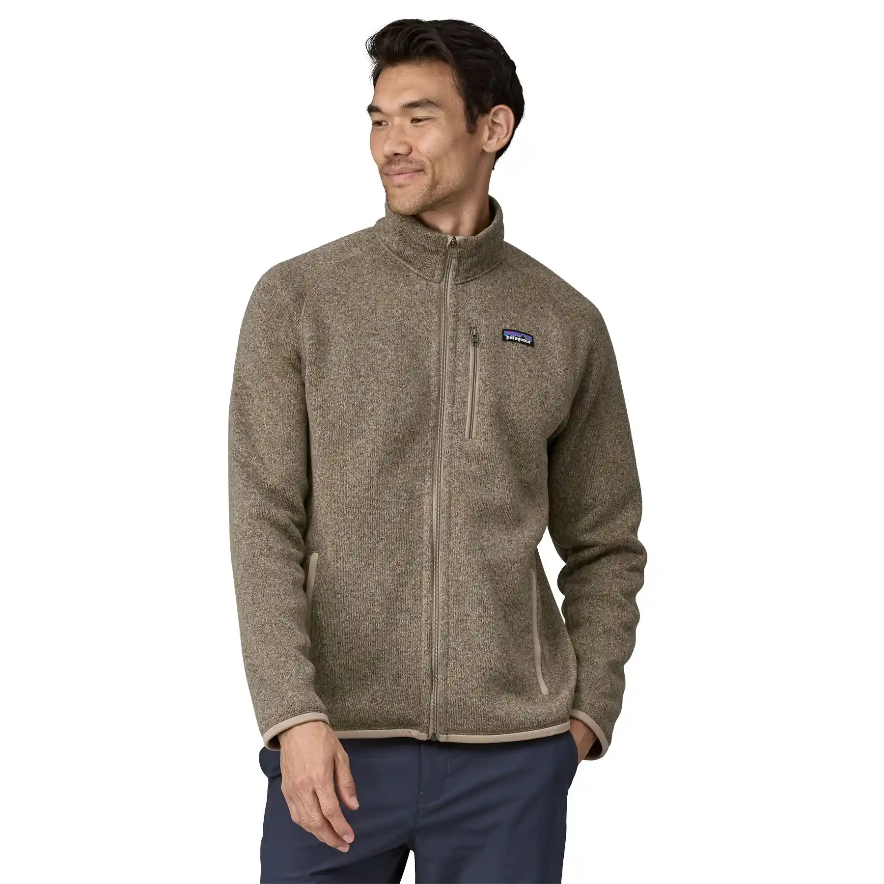 Patagonia Men's Better Sweater Jacket, seabird grey - Image 2