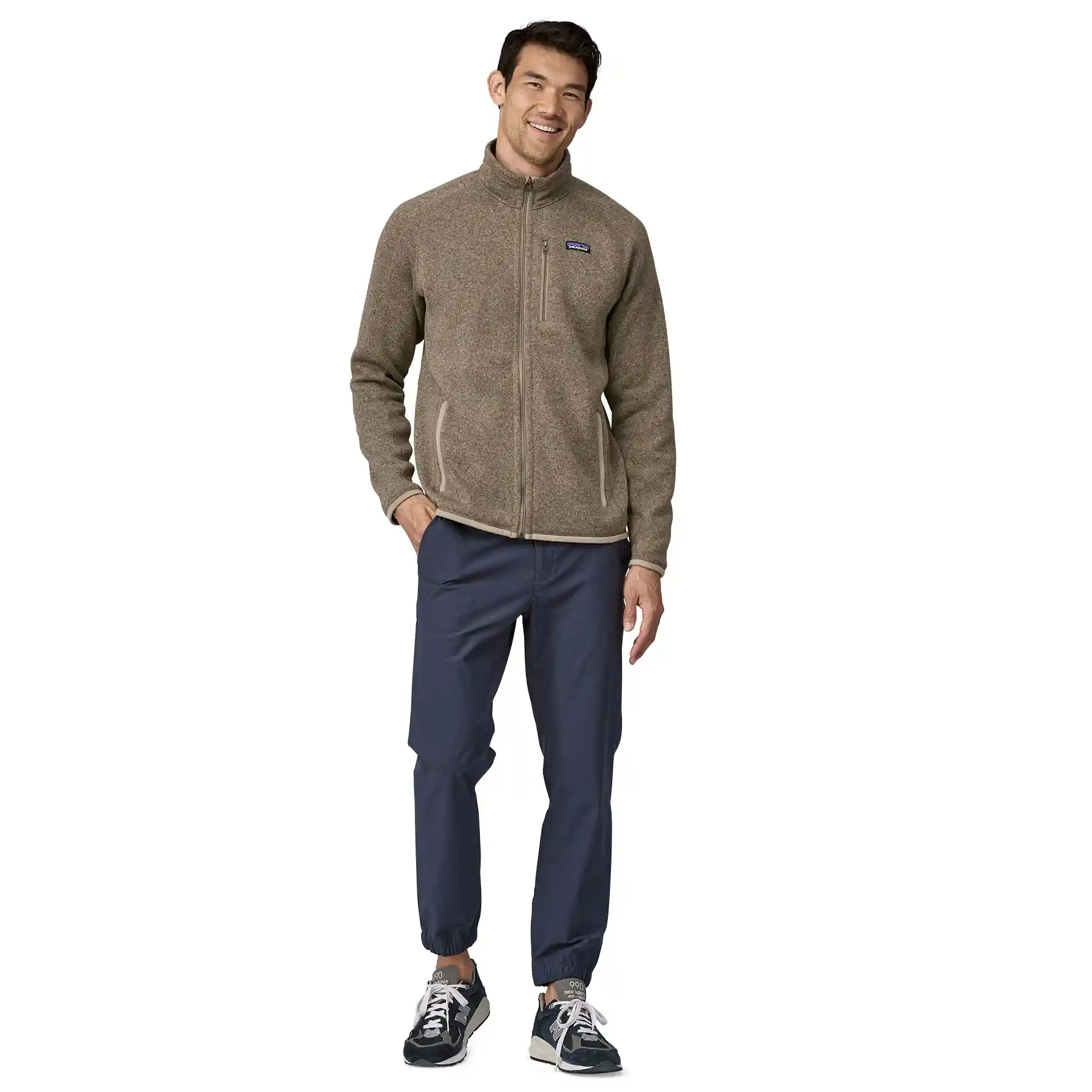 Patagonia Men's Better Sweater Jacket, seabird grey - Image 4