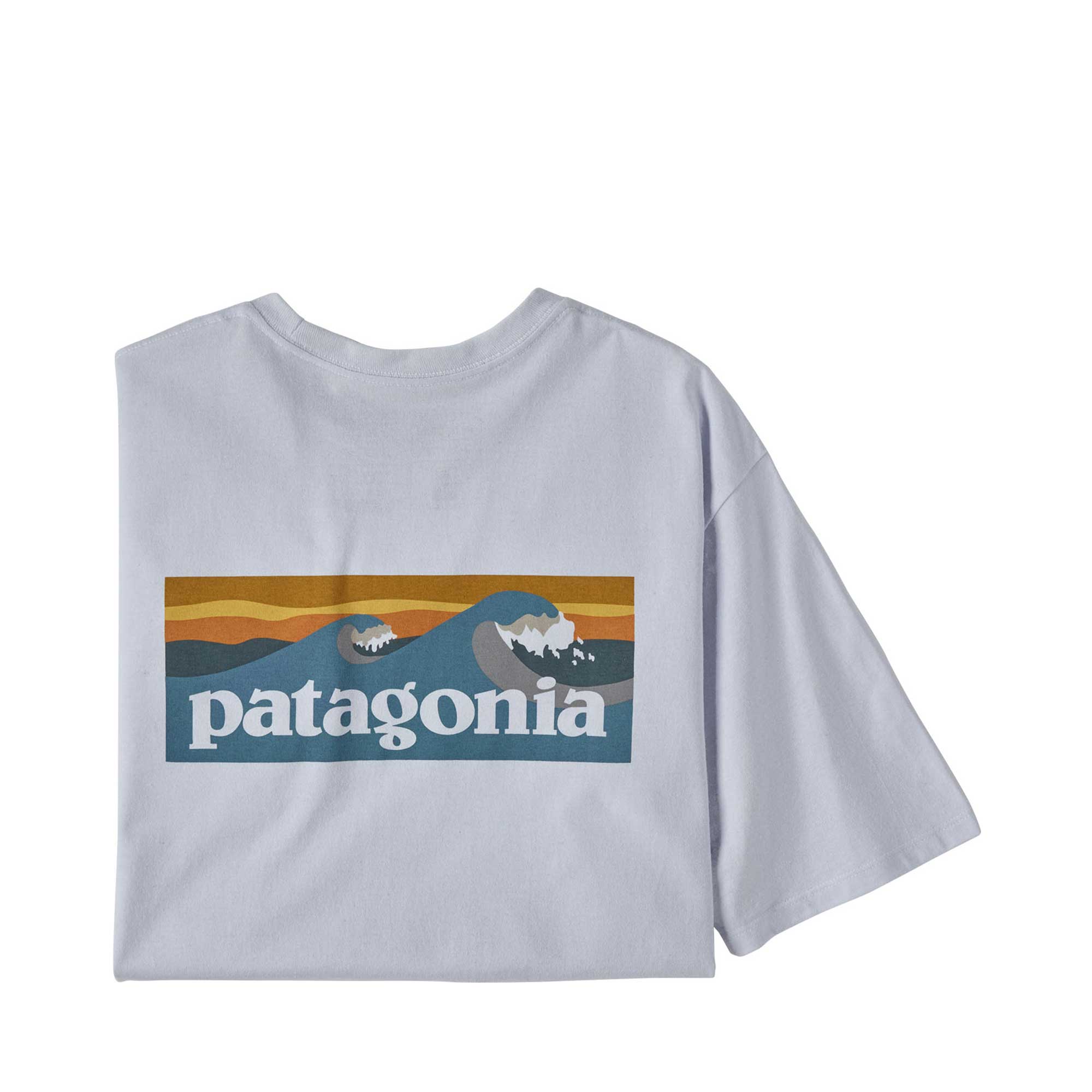 Patagonia Mens Boardshort Logo Pocket Responsibili-Tee