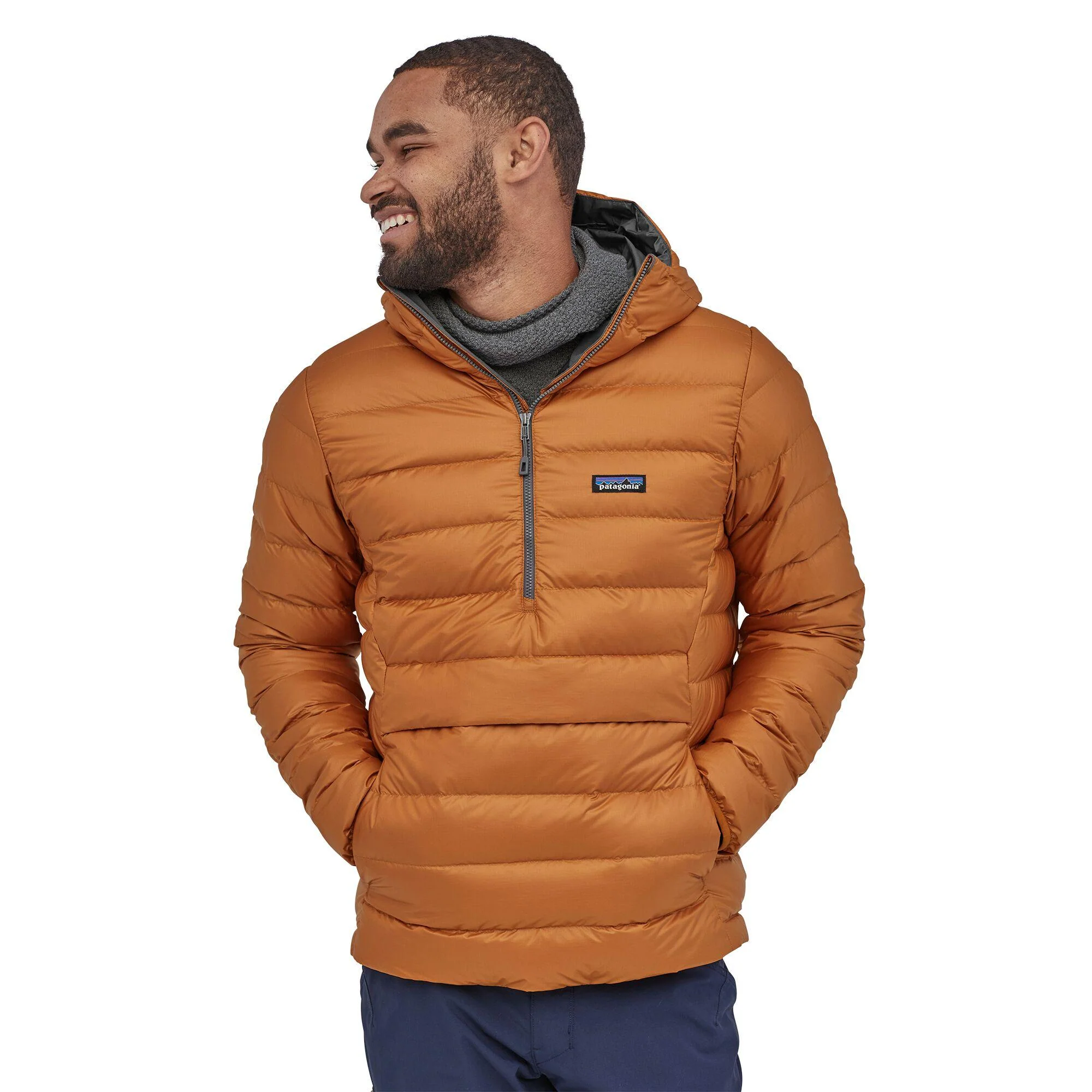 Patagonia Mens Down Sweater hoody pullover - Image 6