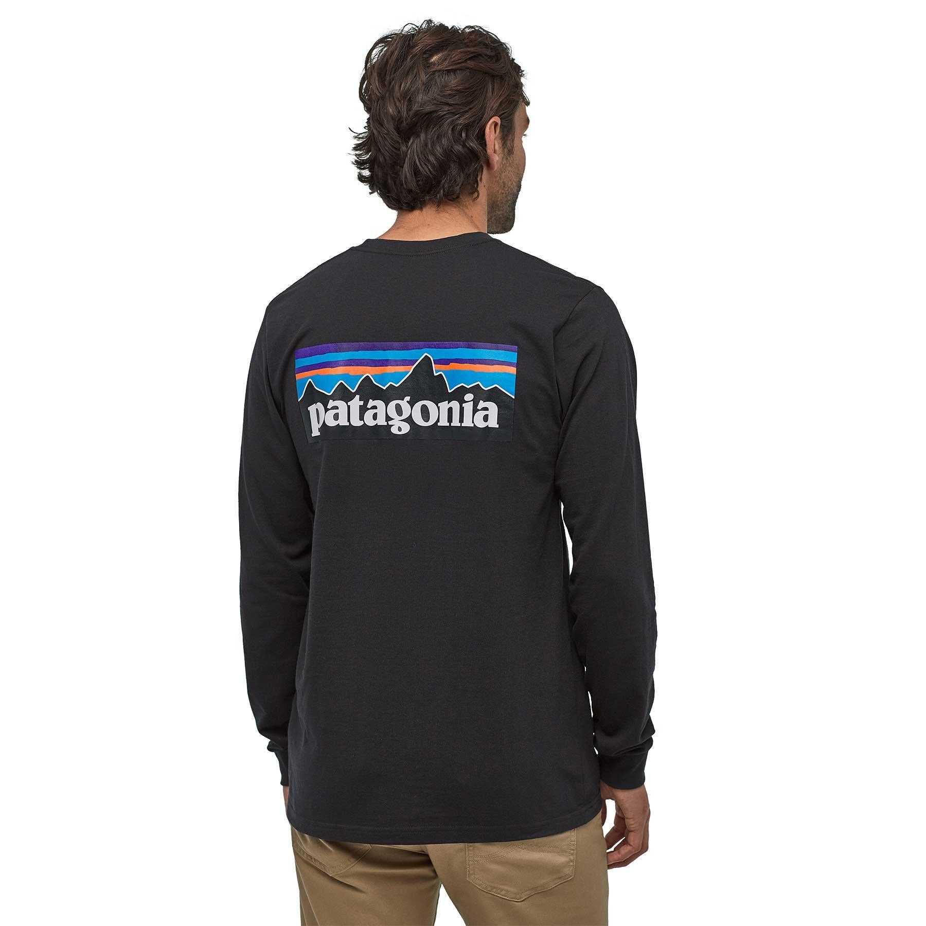 Patagonia Mens Longsleeve P-6 Logo Responsibili-tee - Image 3