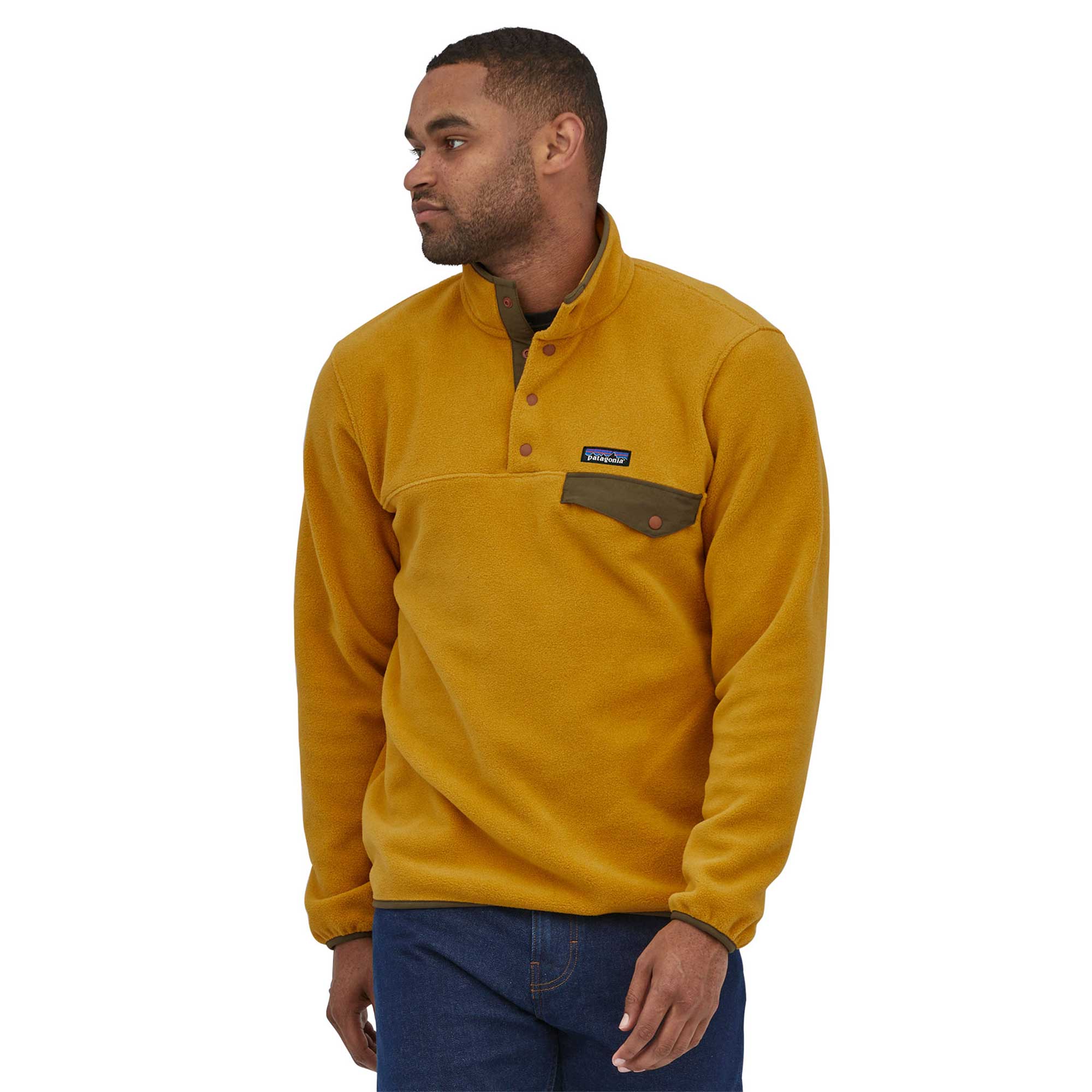 Patagonia Mens Lightweight Synch Snap-T Pullover - Image 2