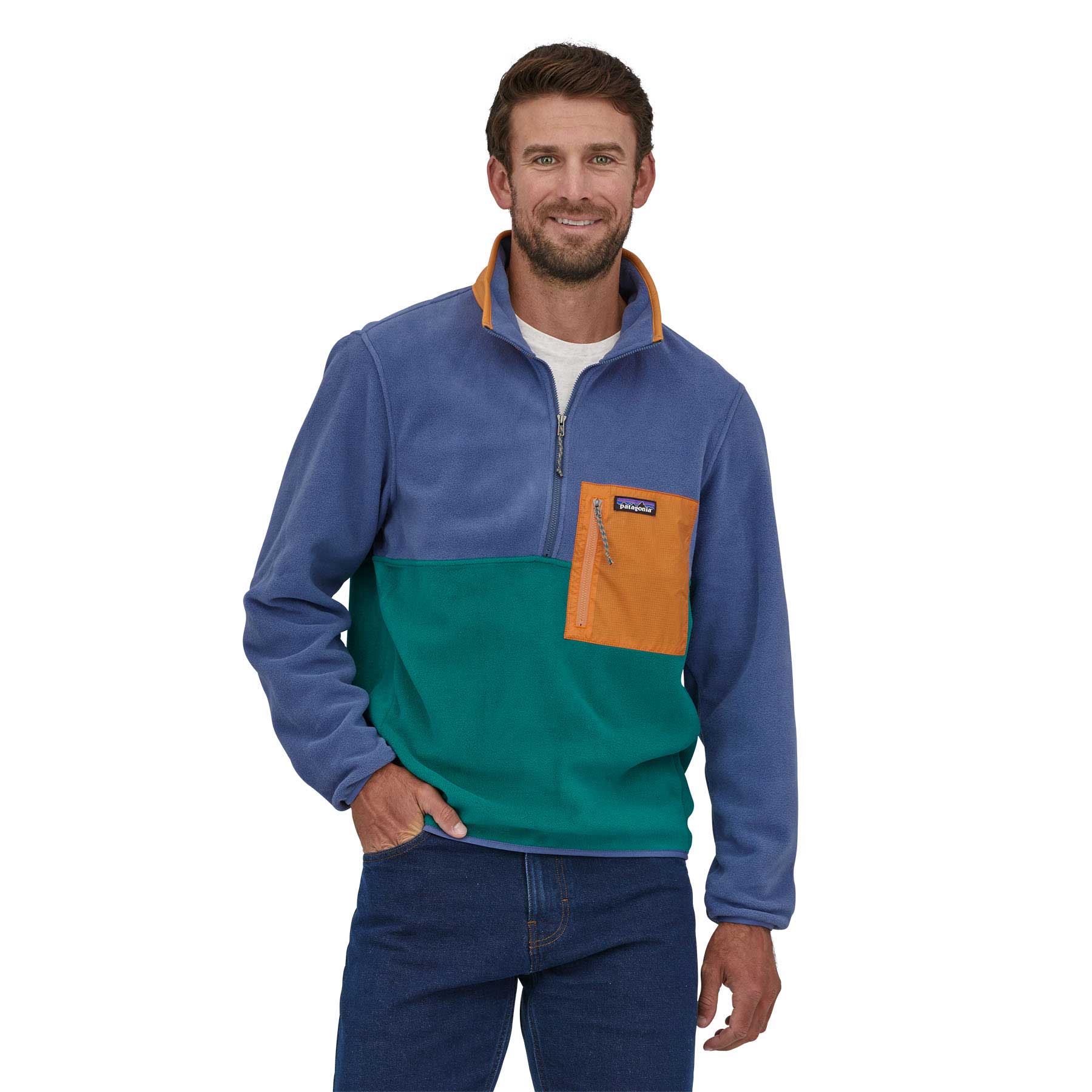 Patagonia Mens Microdini 1/2 Zip Pullover - Image 2