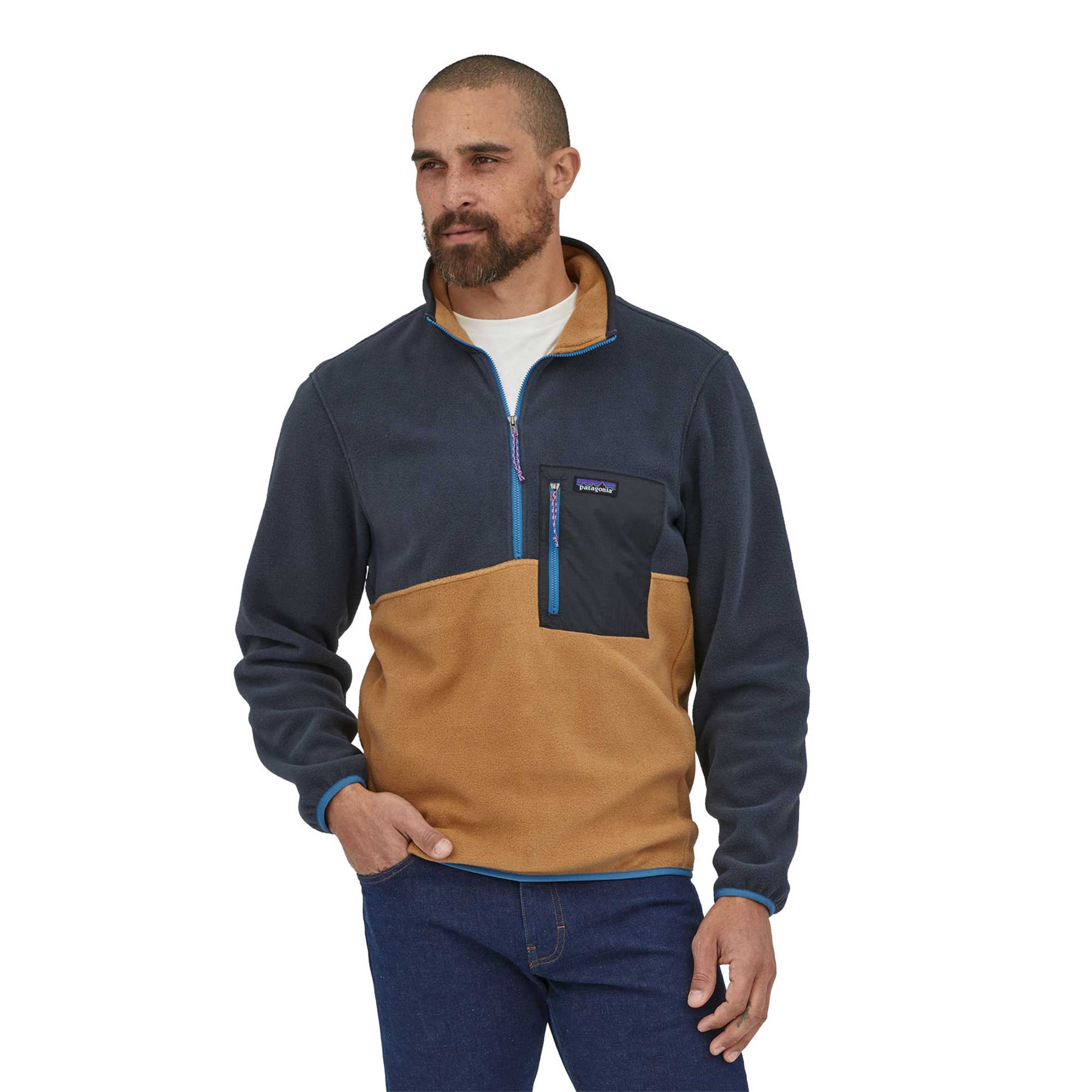 Patagonia Men's Microdini 1/2 Zip Pullover - Image 2