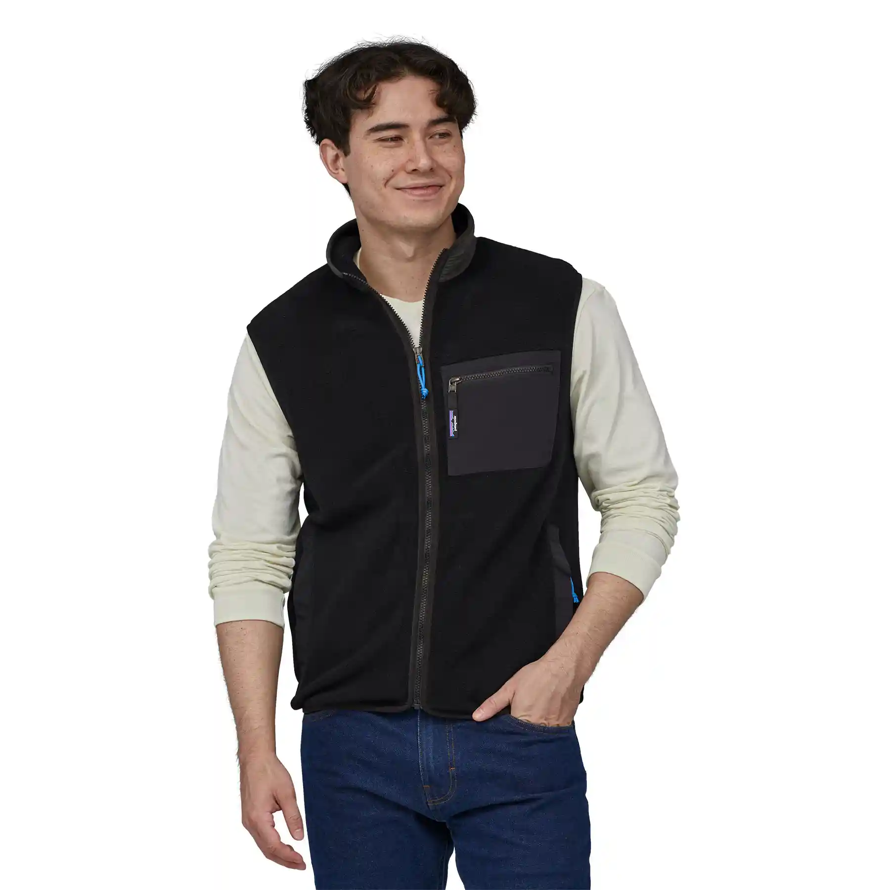 Patagonia Men's Synchilla Vest, black - Image 2