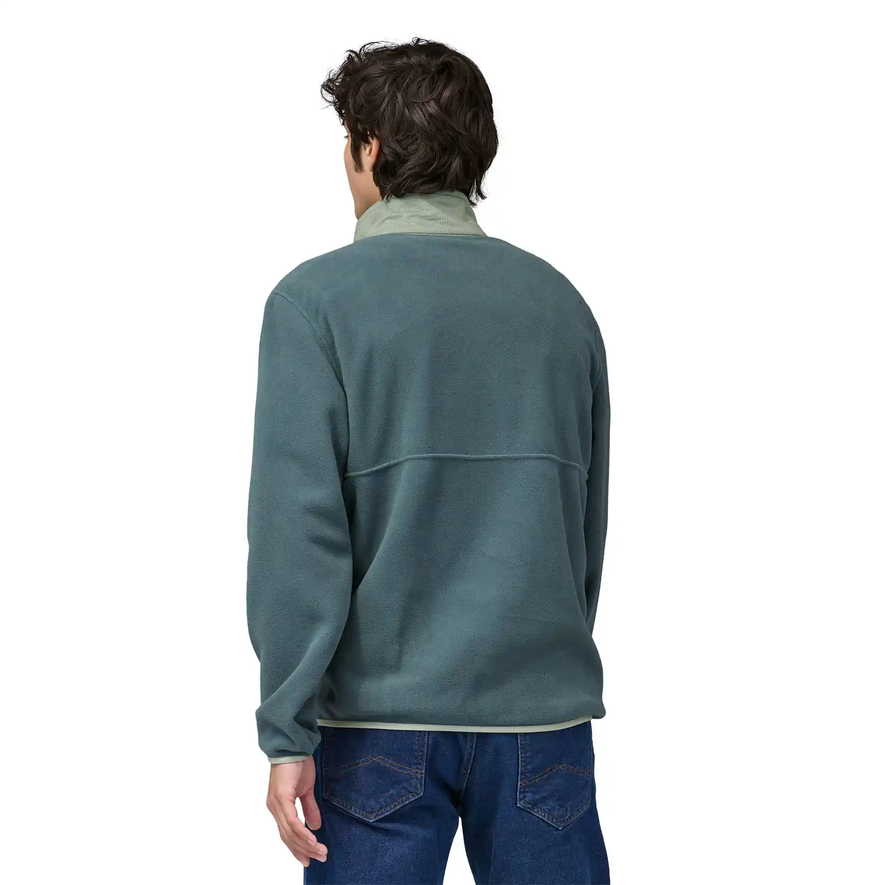 Patagonia Microdini 1/2 Zip Pullover, nouveau green - Image 3