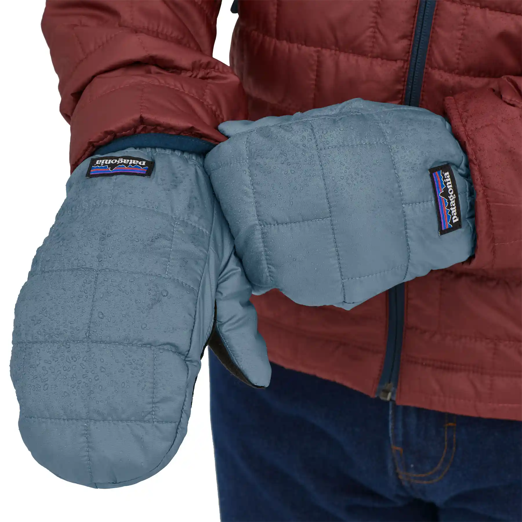 Patagonia Nano Puff Mitts, plume grey - Image 3