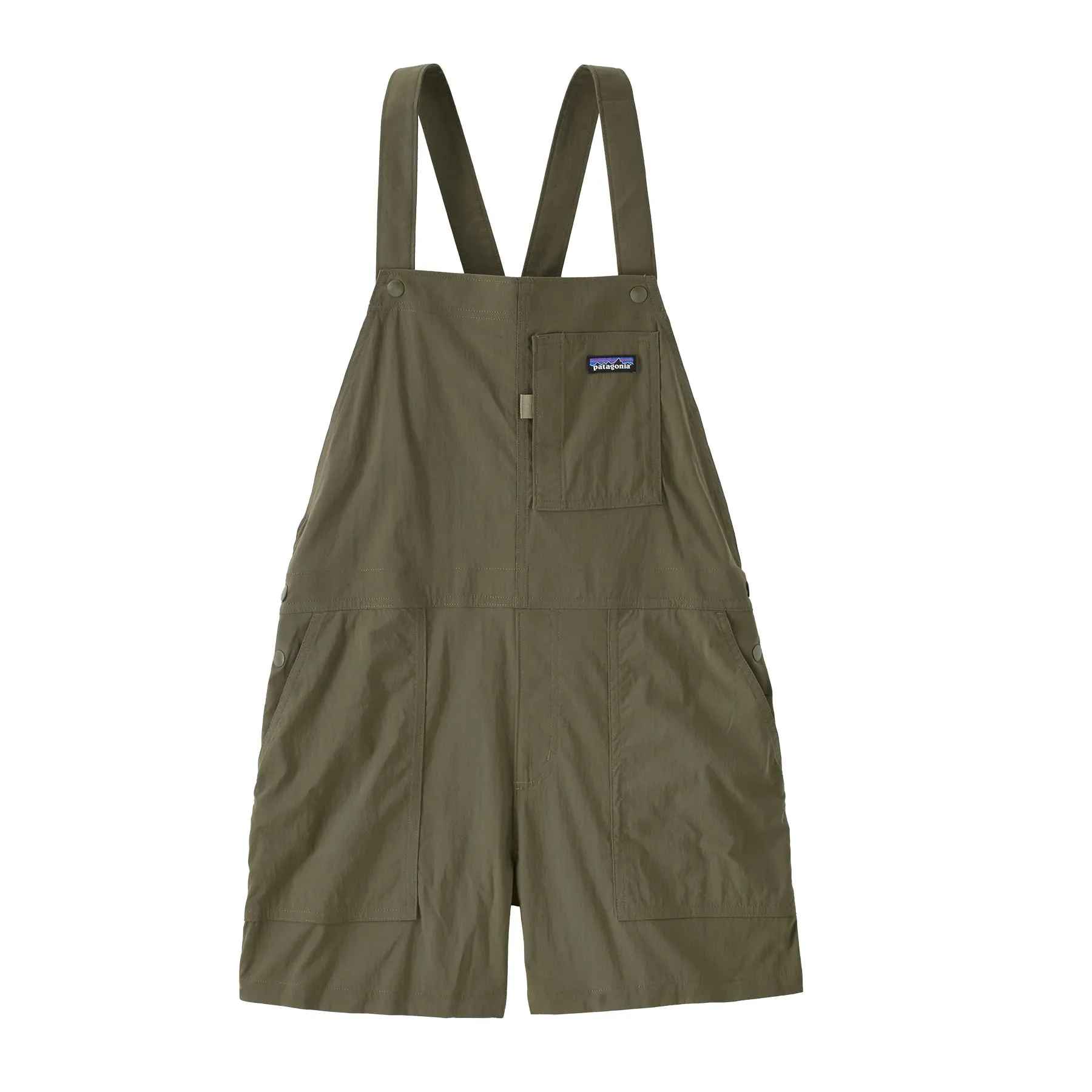 Patagonia Womens Outdoor Everyday Overalls, basin green - Image 2