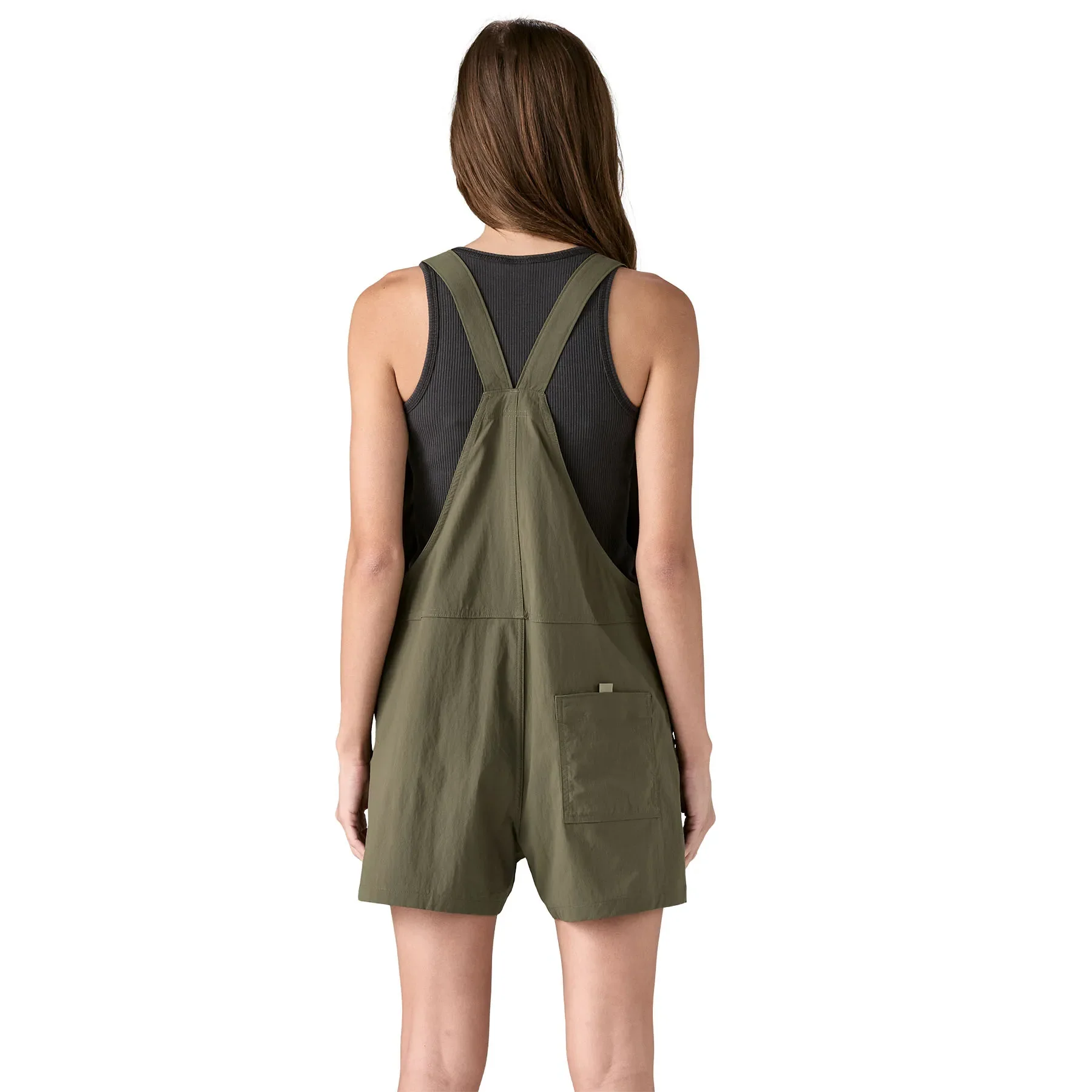 Patagonia Womens Outdoor Everyday Overalls, basin green - Image 3