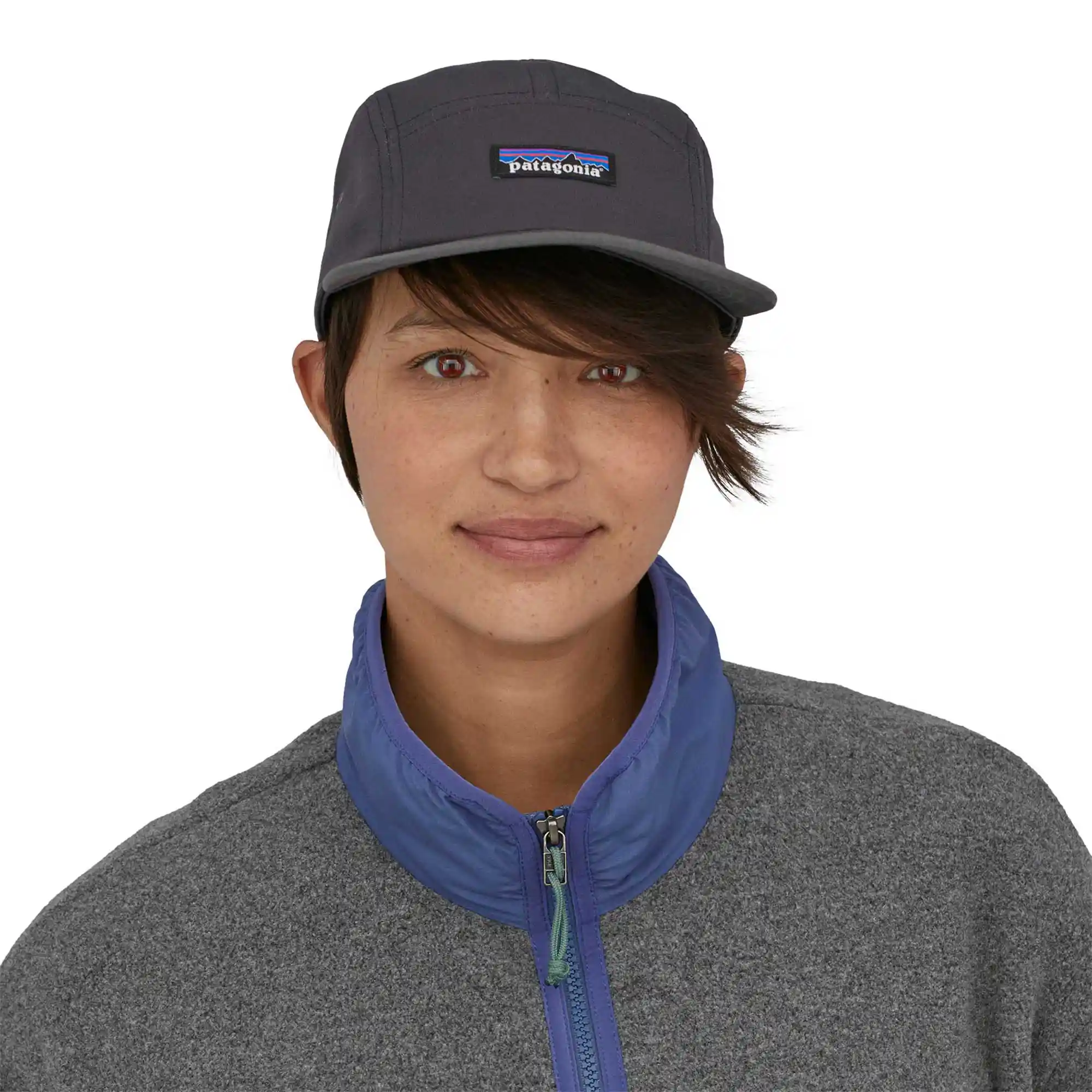 Patagonia P-6 Label Maclure Hat, p-6 label: ink black - Image 2