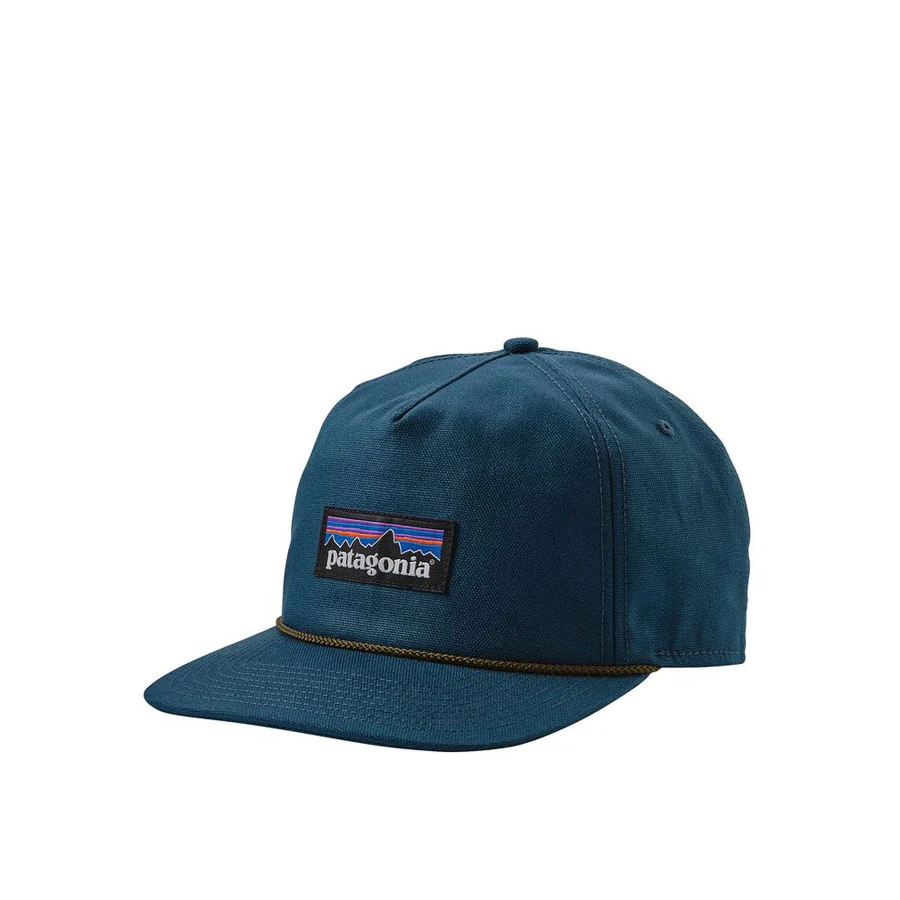 Patagonia P-6 Label Stand up hat - Bay Blue