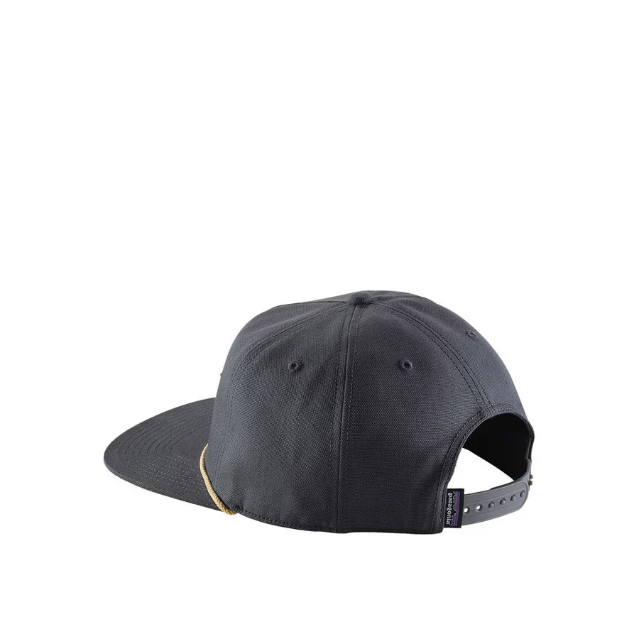 Patagonia P-6 Label Stand up hat - Forge Grey - Image 2