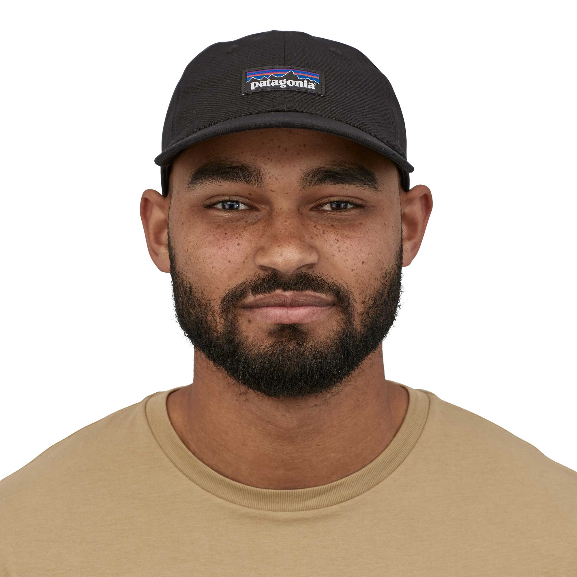 Patagonia P-6 Label Trad Cap, Black - Image 2