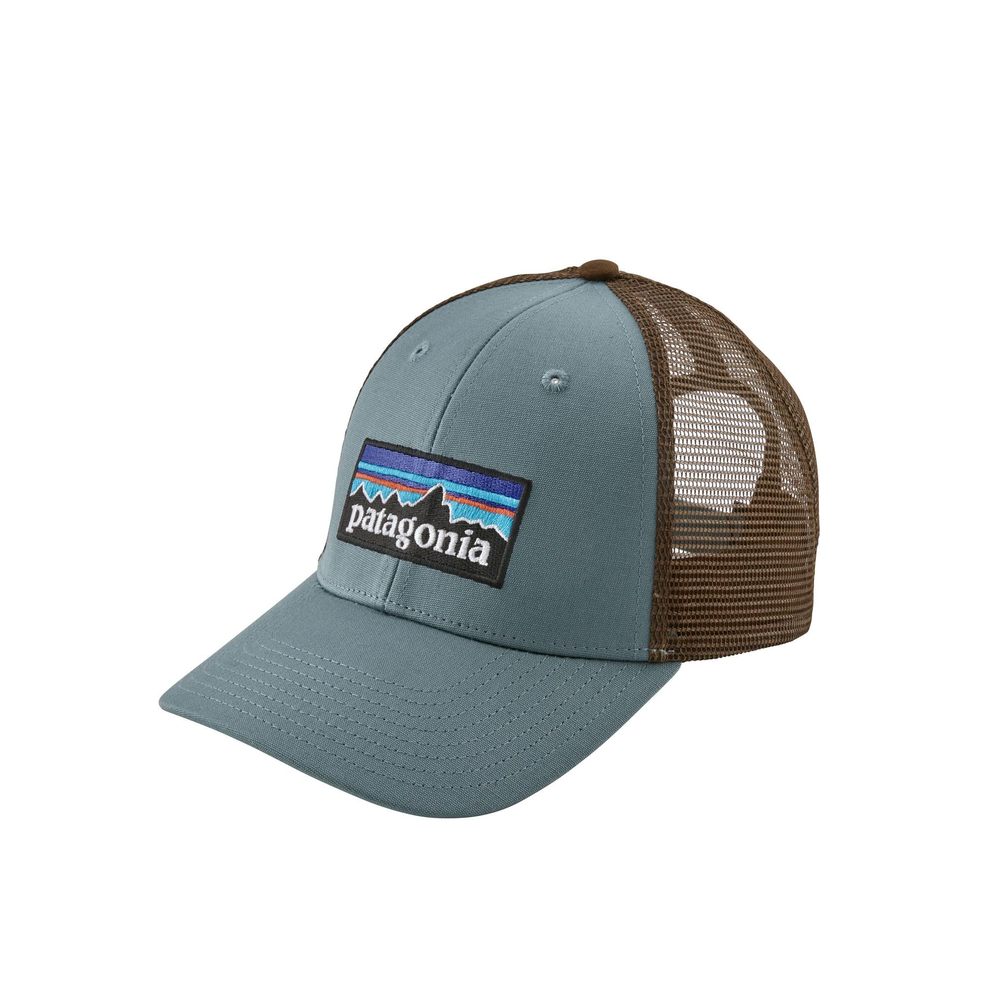 Patagonia P-6 Logo LoPro Trucker Hat, shadow blue
