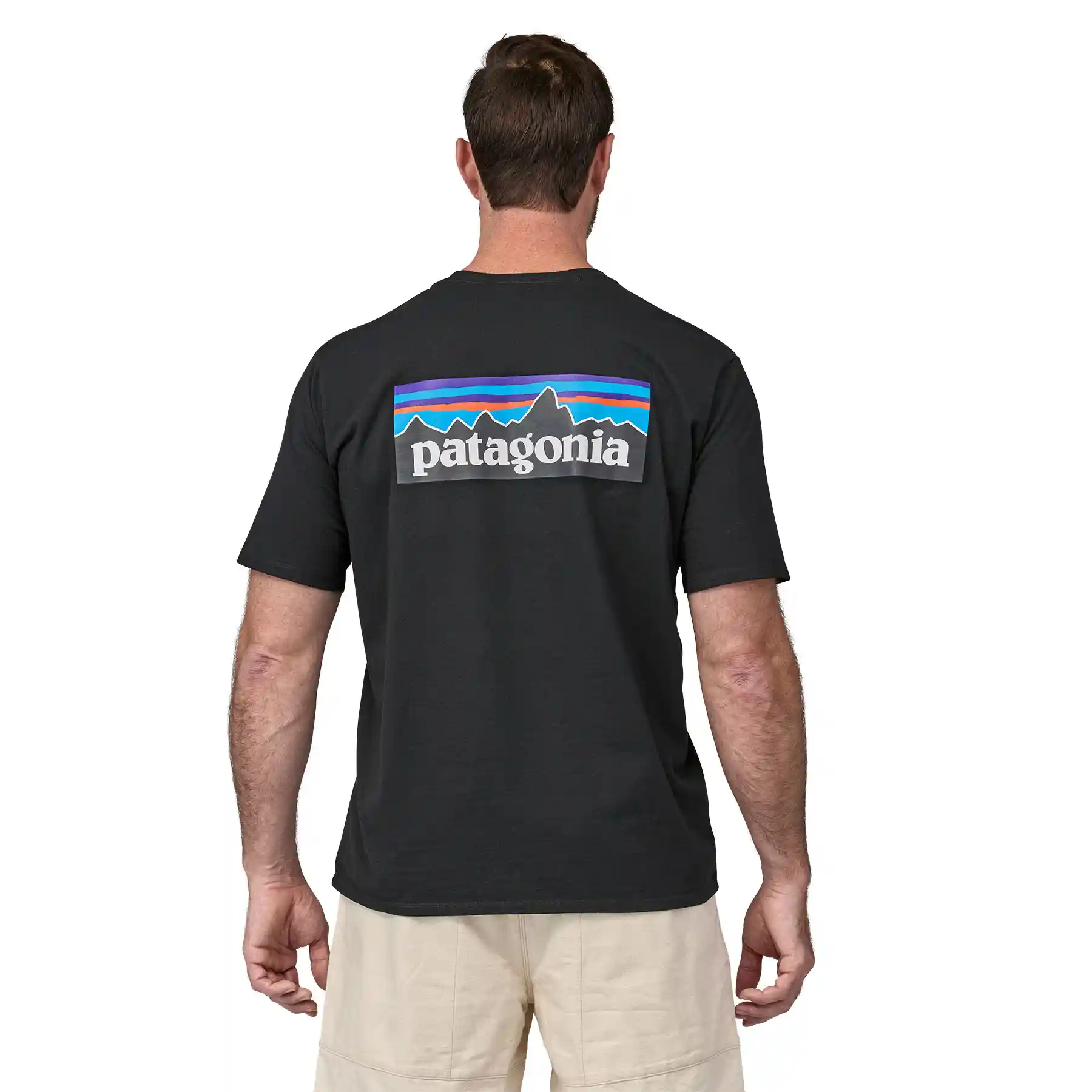 Patagonia P-6 Logo Responsibili-Tee, black - Image 3