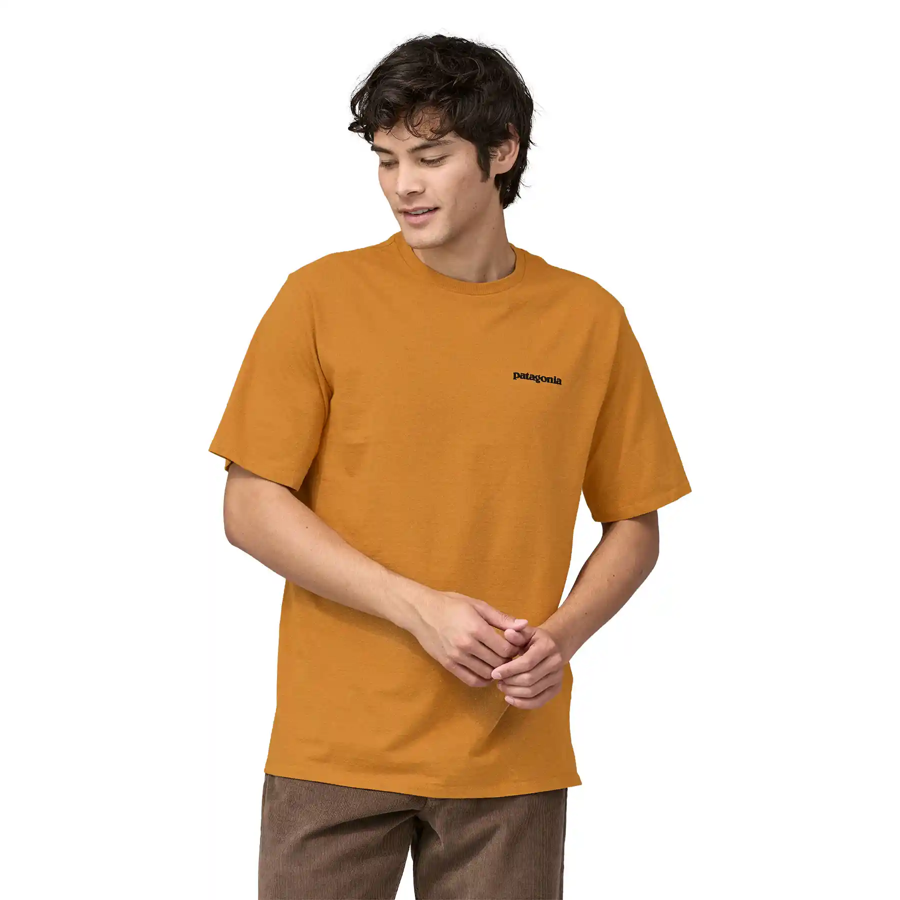 Patagonia P-6 Logo Responsibili-Tee, dried mango - Image 2