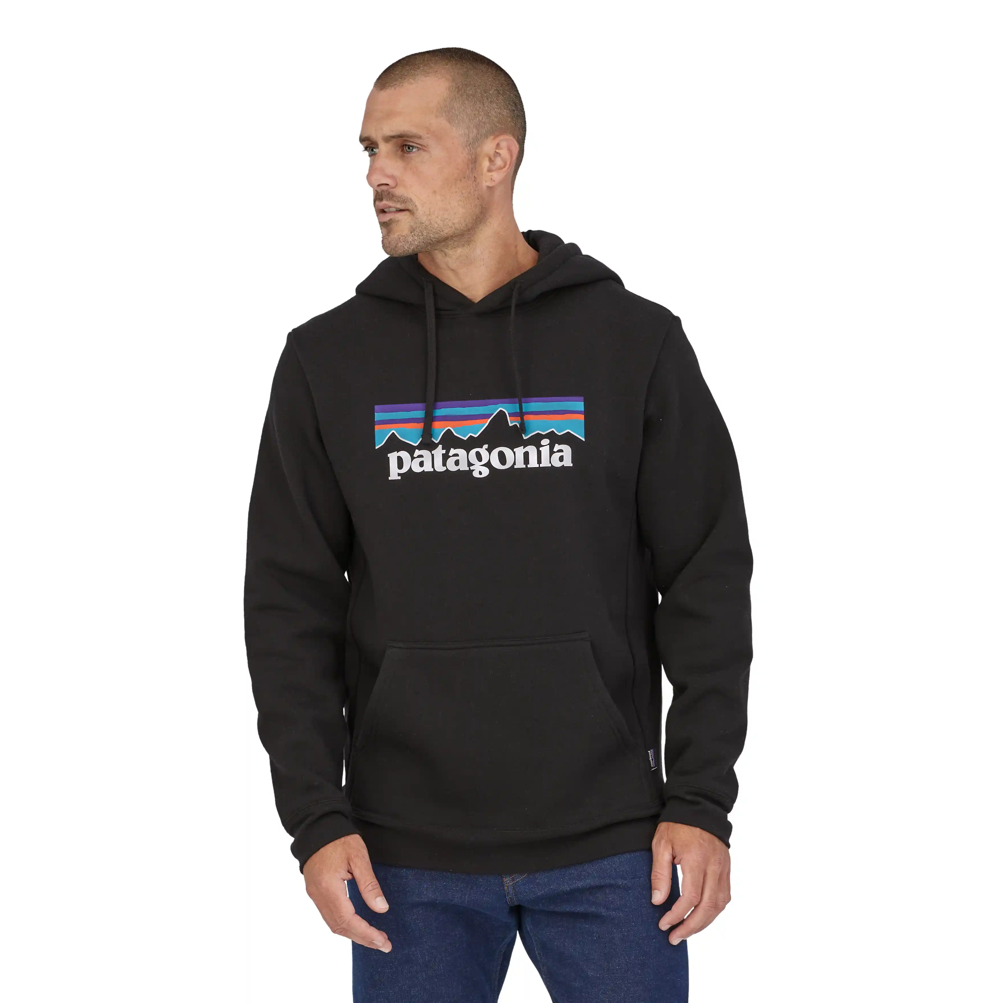 Patagonia P-6 Logo Uprisal Hoody, black - Image 4