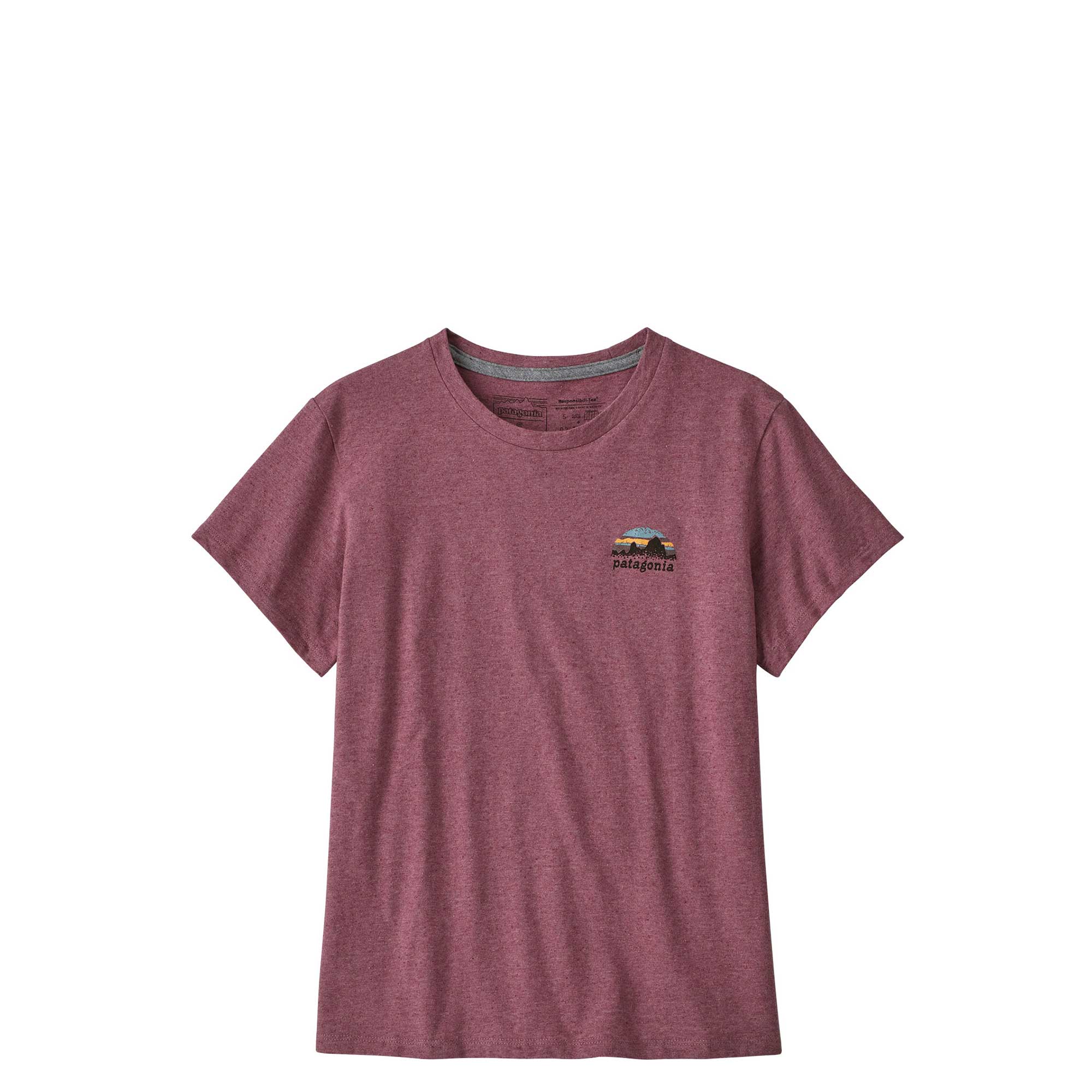 Patagonia Womens Skyline Stencil Responsibili-Tee